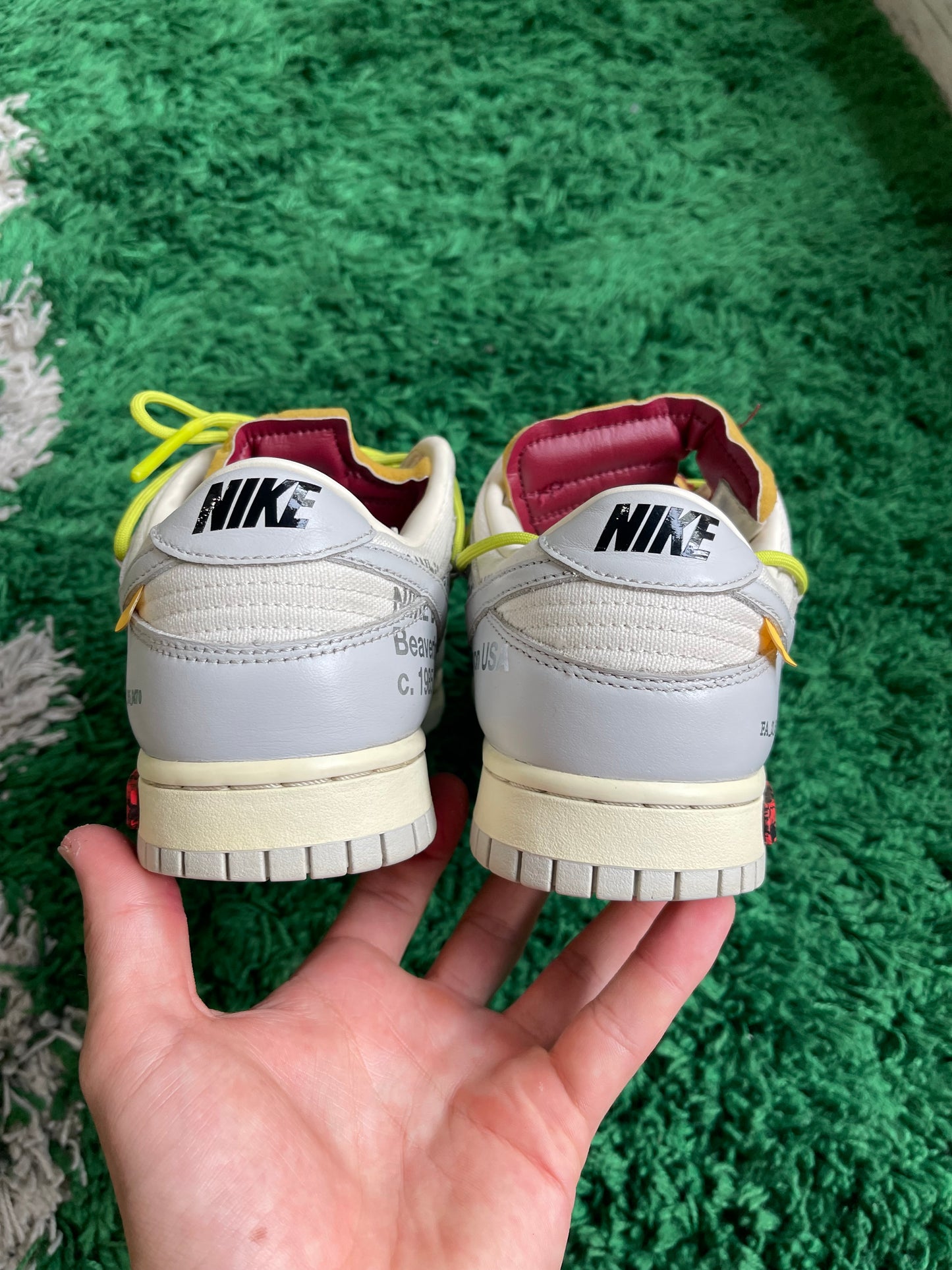 Nike Dunk Low x Off White “Lot 08 of 50”