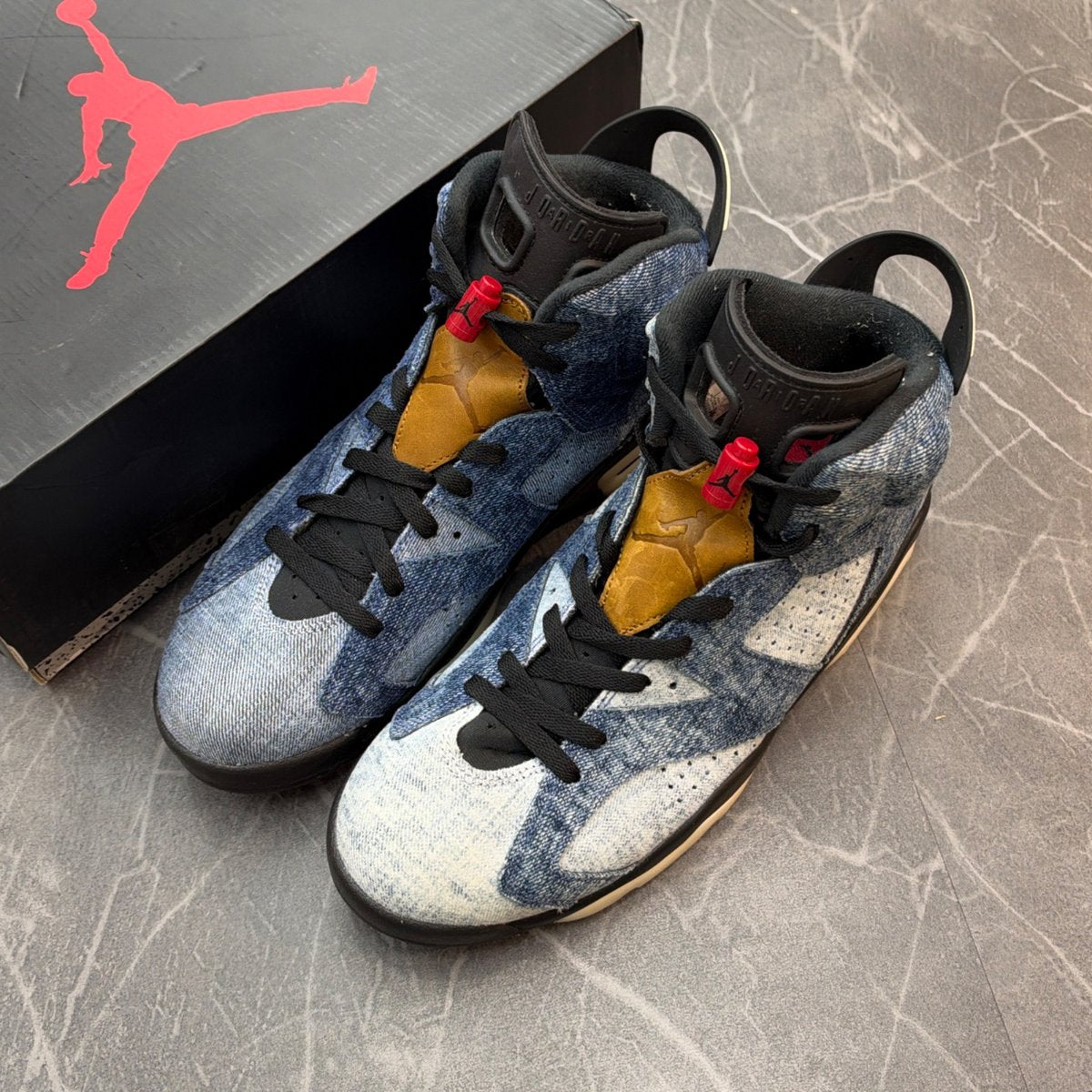 Jordan 6 Retro Washed Denim (Size 10.5) (VNDS)