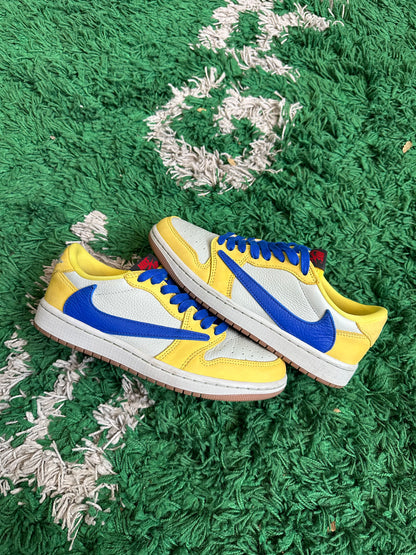 Travis Scott Jordan 1 Low “Canary”