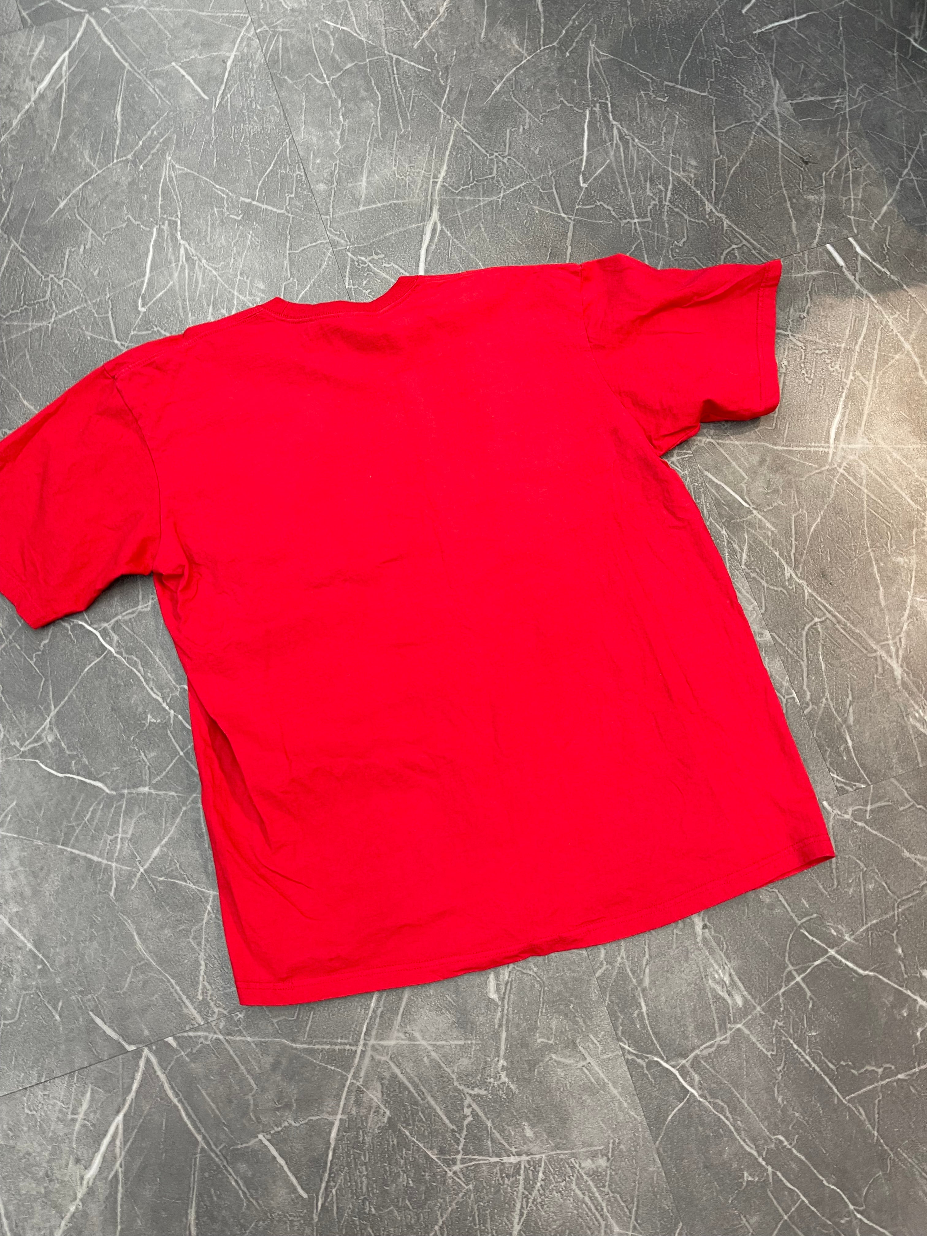 Supreme x KAWS Chalk Logo Tee “Red”
