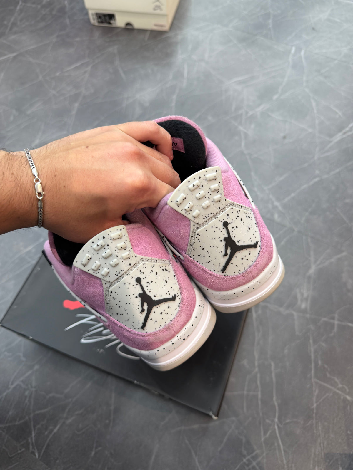 Jordan 4 Orchid