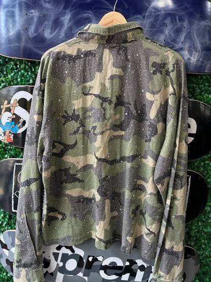 Vale Forever “Soulja Button Up Shirt Camo”