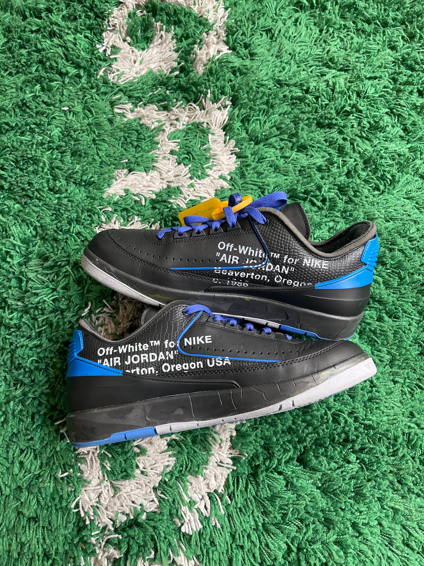 Off-White x Jordan 2 Low “Black”