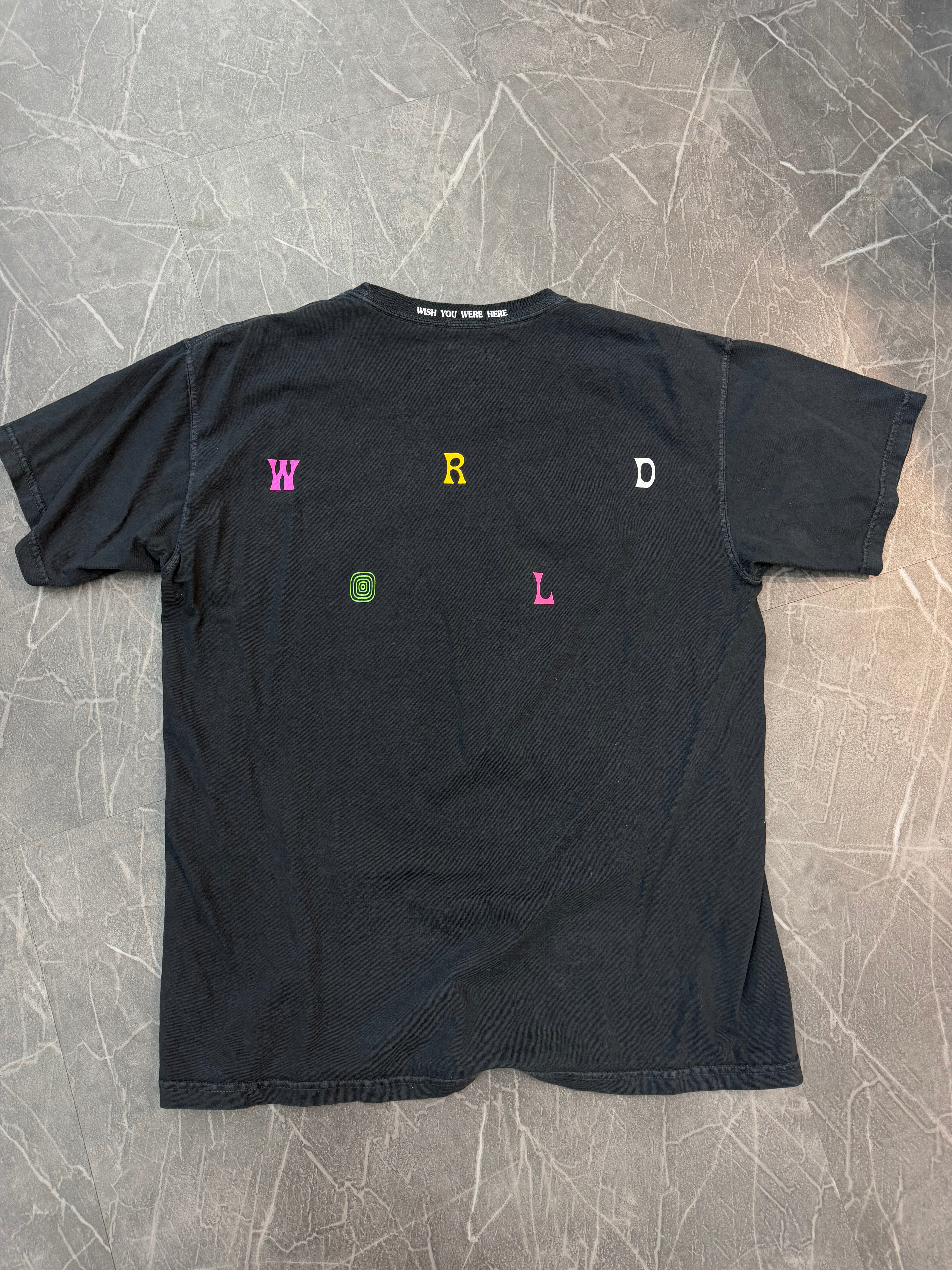 Travis Scott Astroworld Multi Letter Tee “Black”