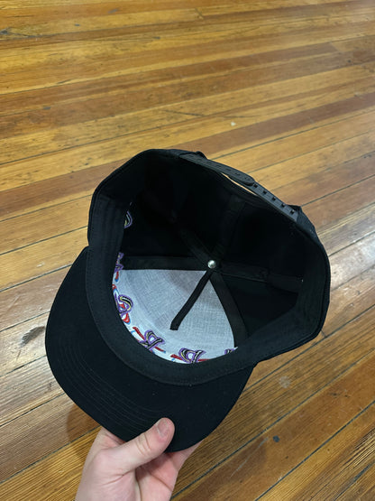 Supreme Asian Embroidered Hat Black