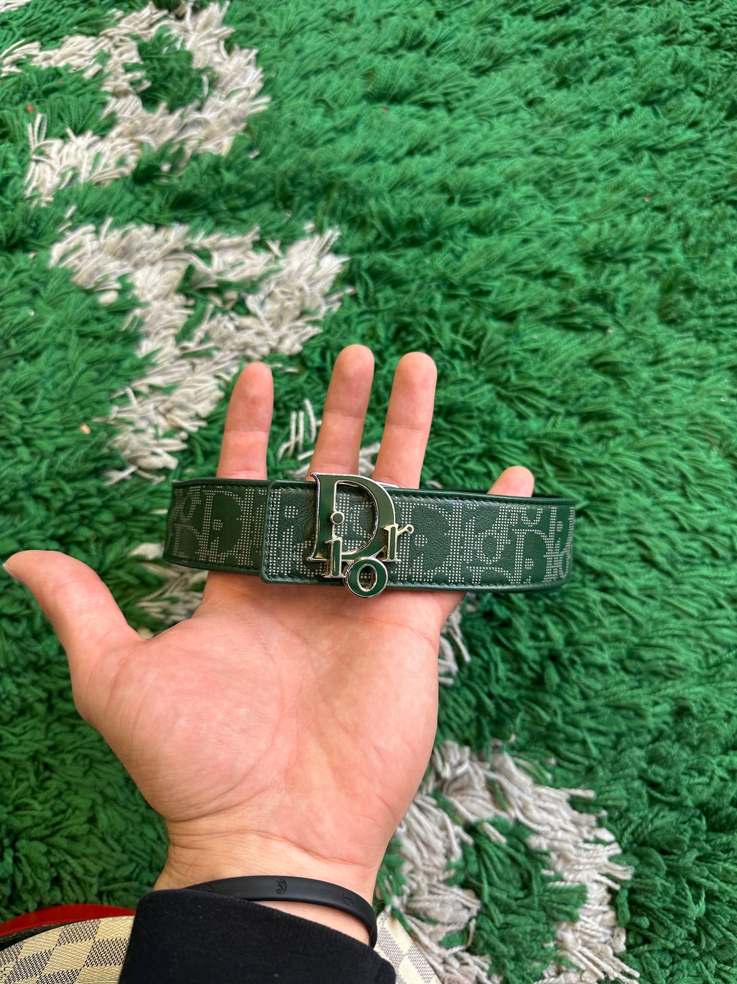 Dior Belt “Green Logo”