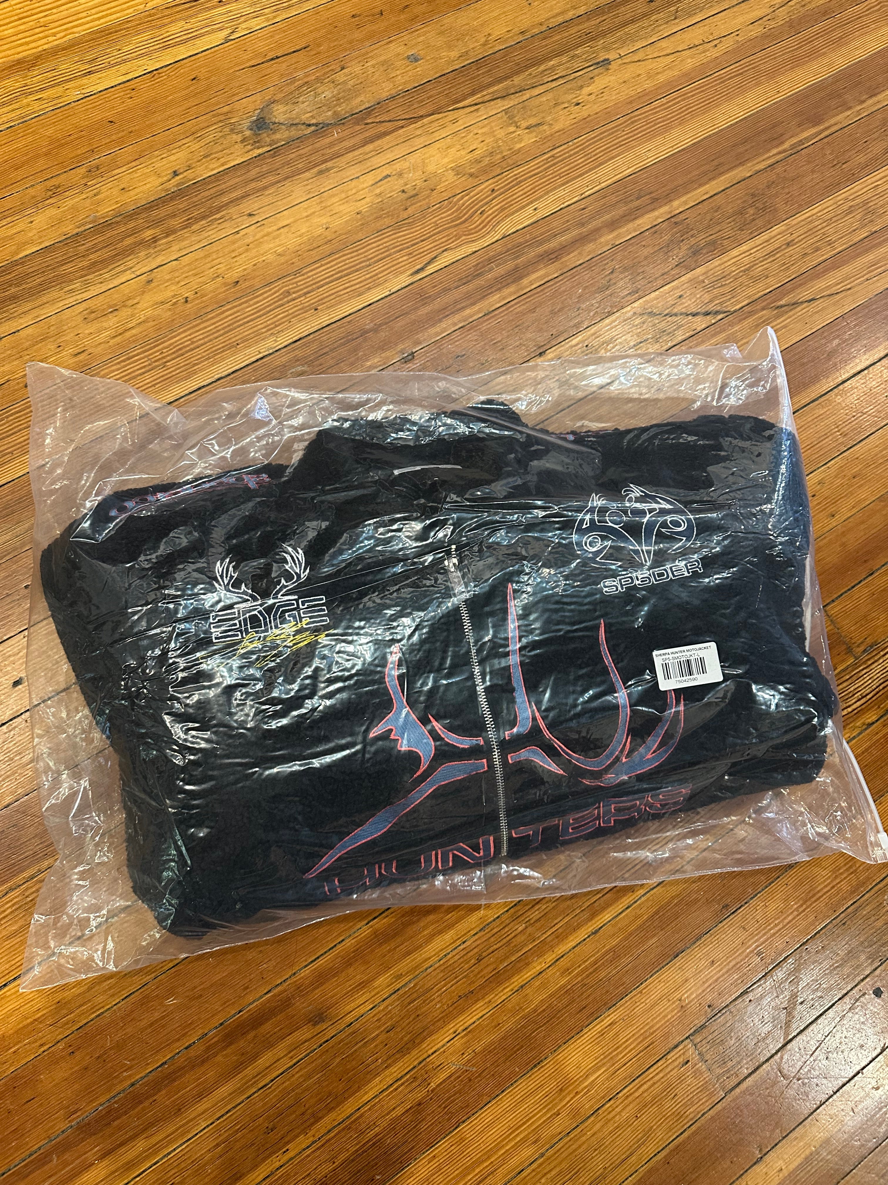 Sp5der Sherpa Hunter Moto Jacket “Black”