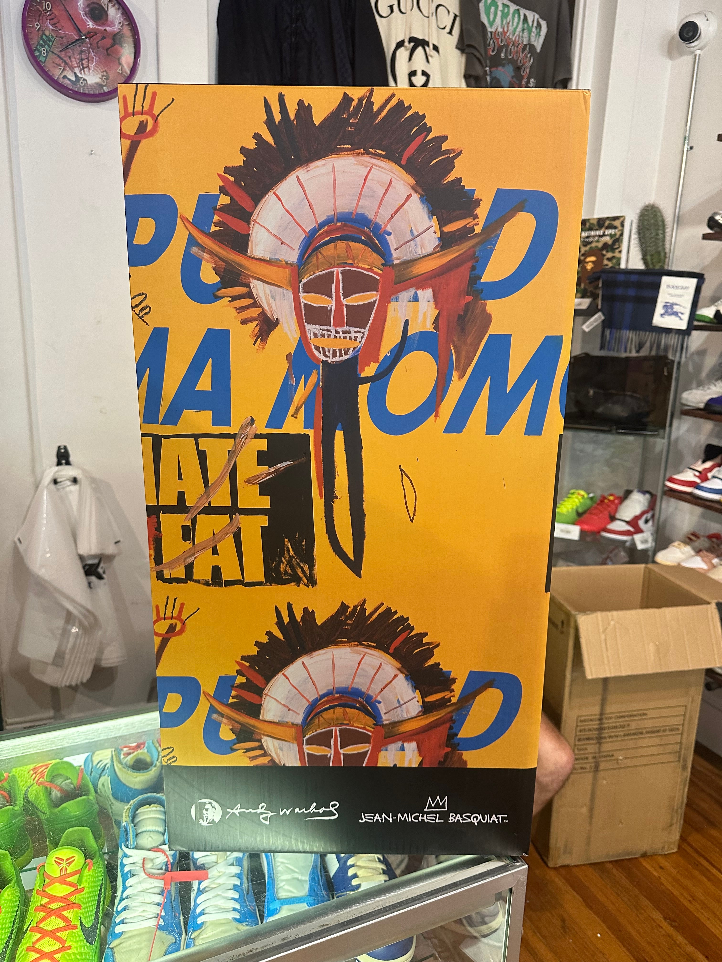 Bearbrick 1000% “Andy Warhol X Jean-Michel BASQUIAT” #3