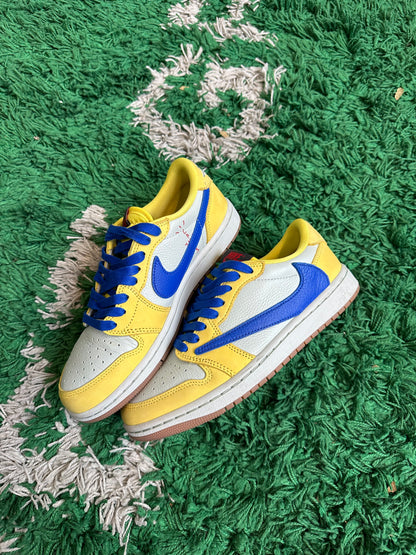 Travis Scott Jordan 1 Low “Canary”