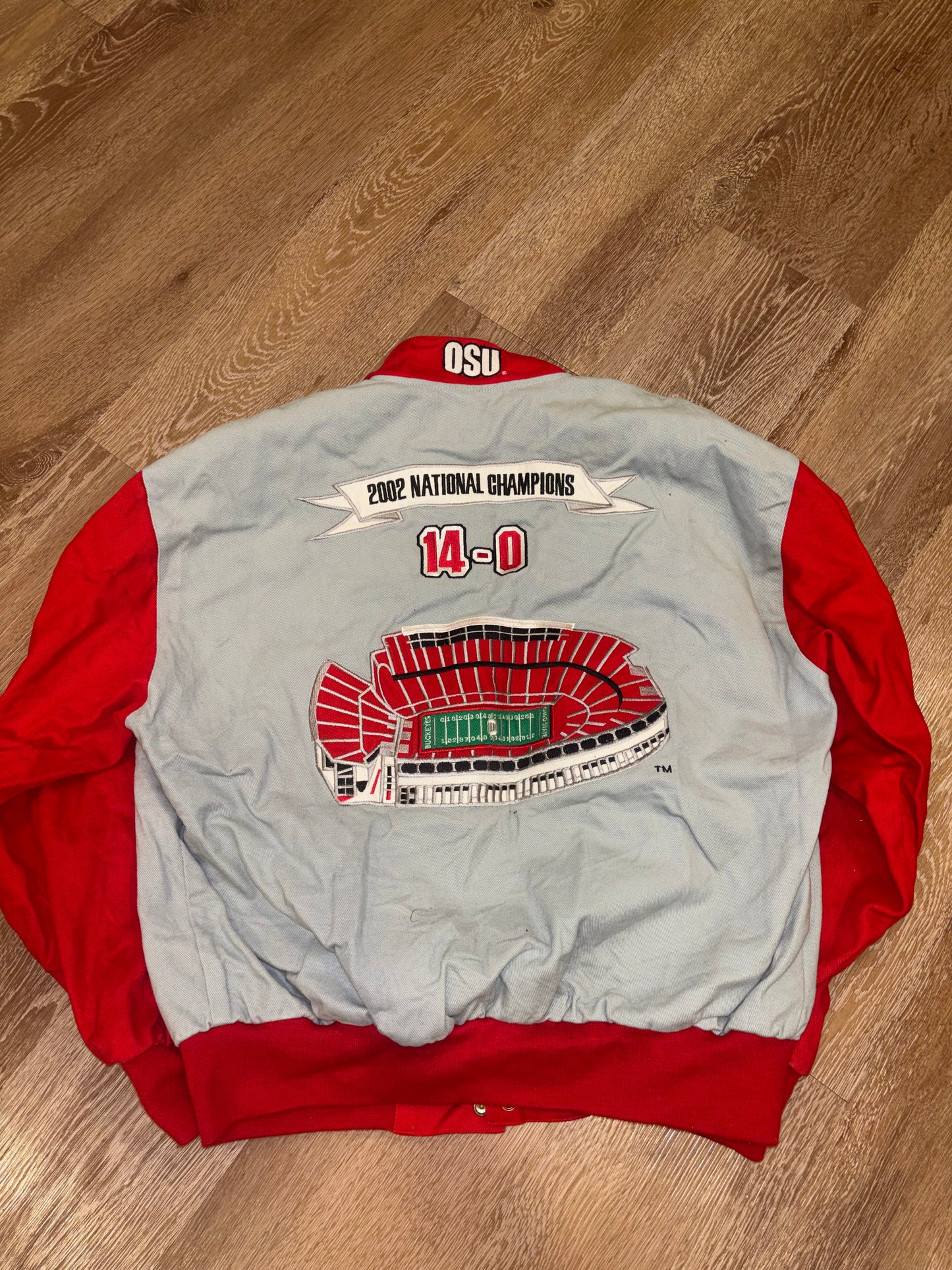 2002 Ohio State National Champions Jacket (L)