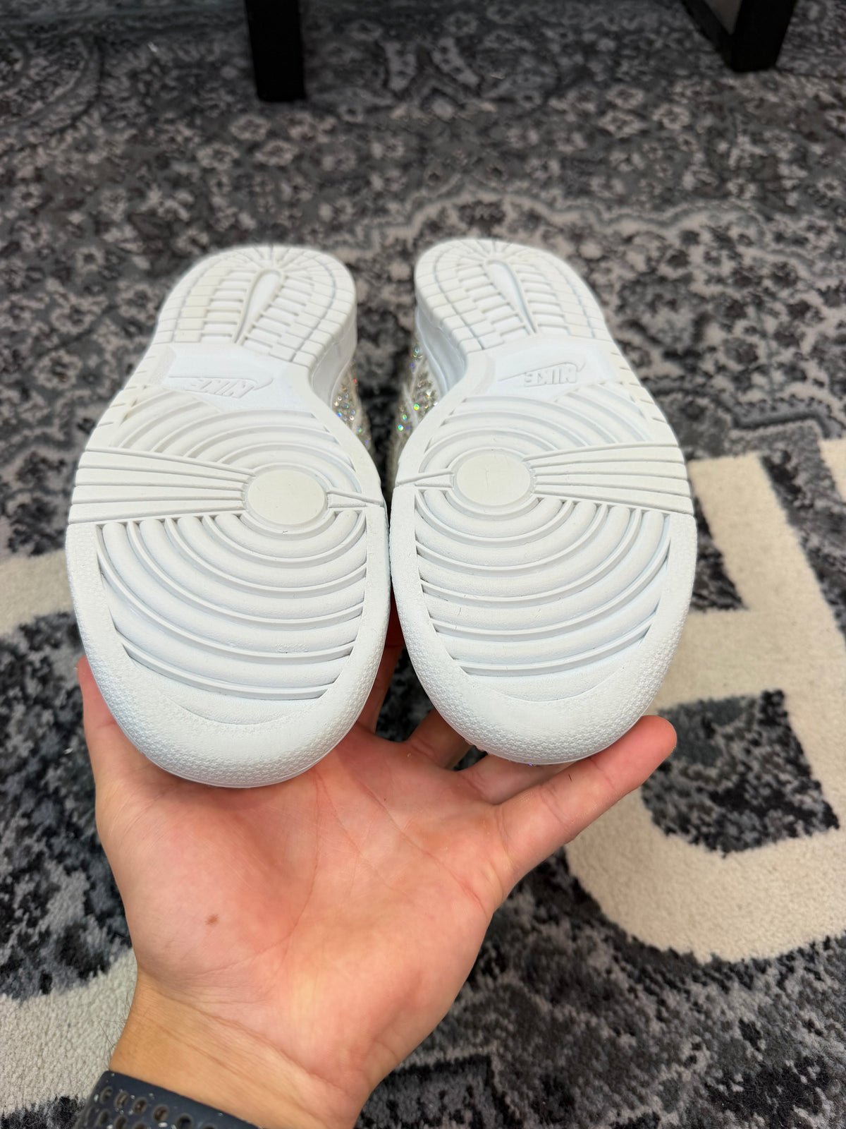 Nike Dunk Low SB x CPFM Swarovski “Platinum”