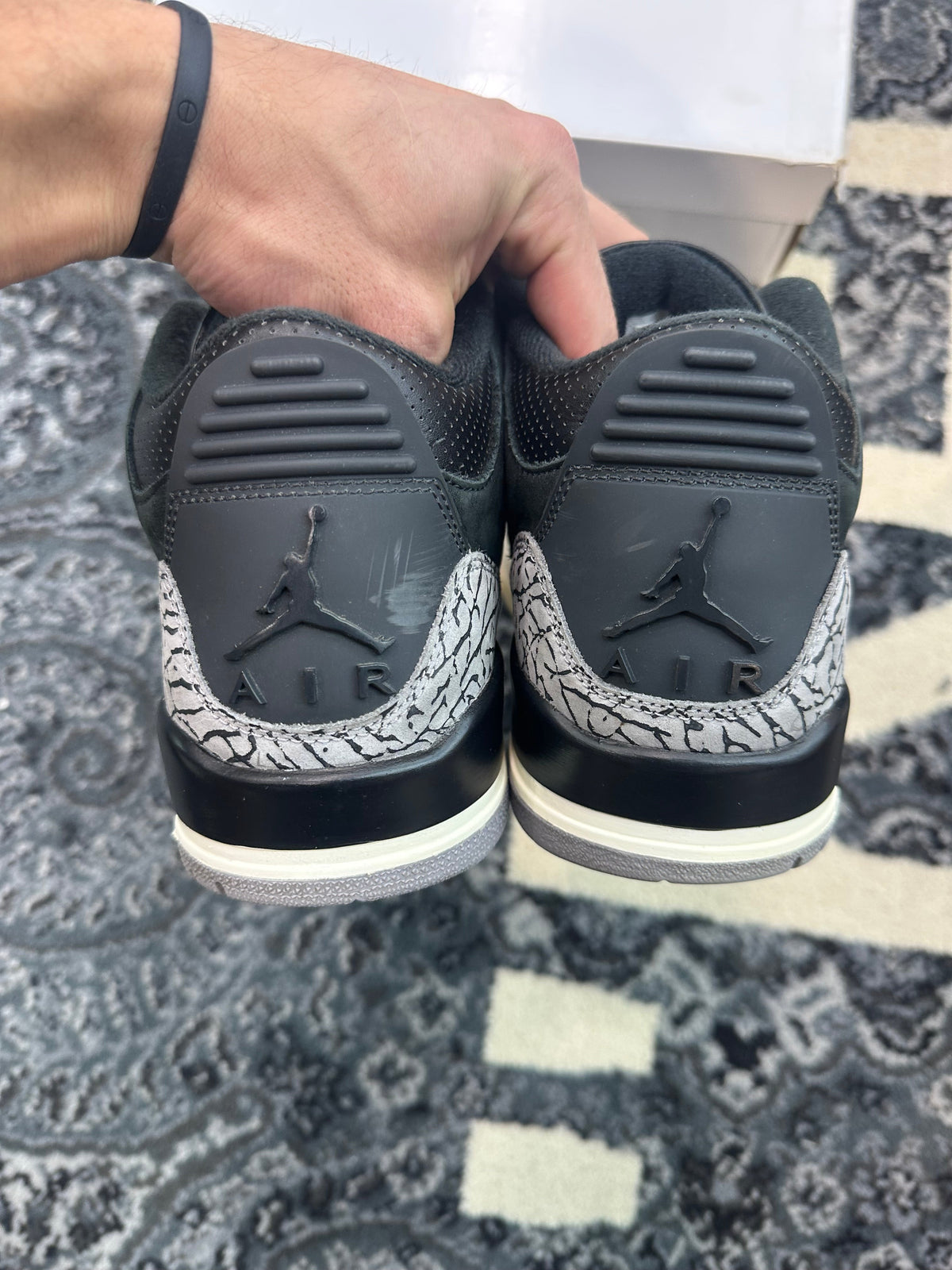 Jordan 3 “Off Noir” (Size 10M) - Image 4