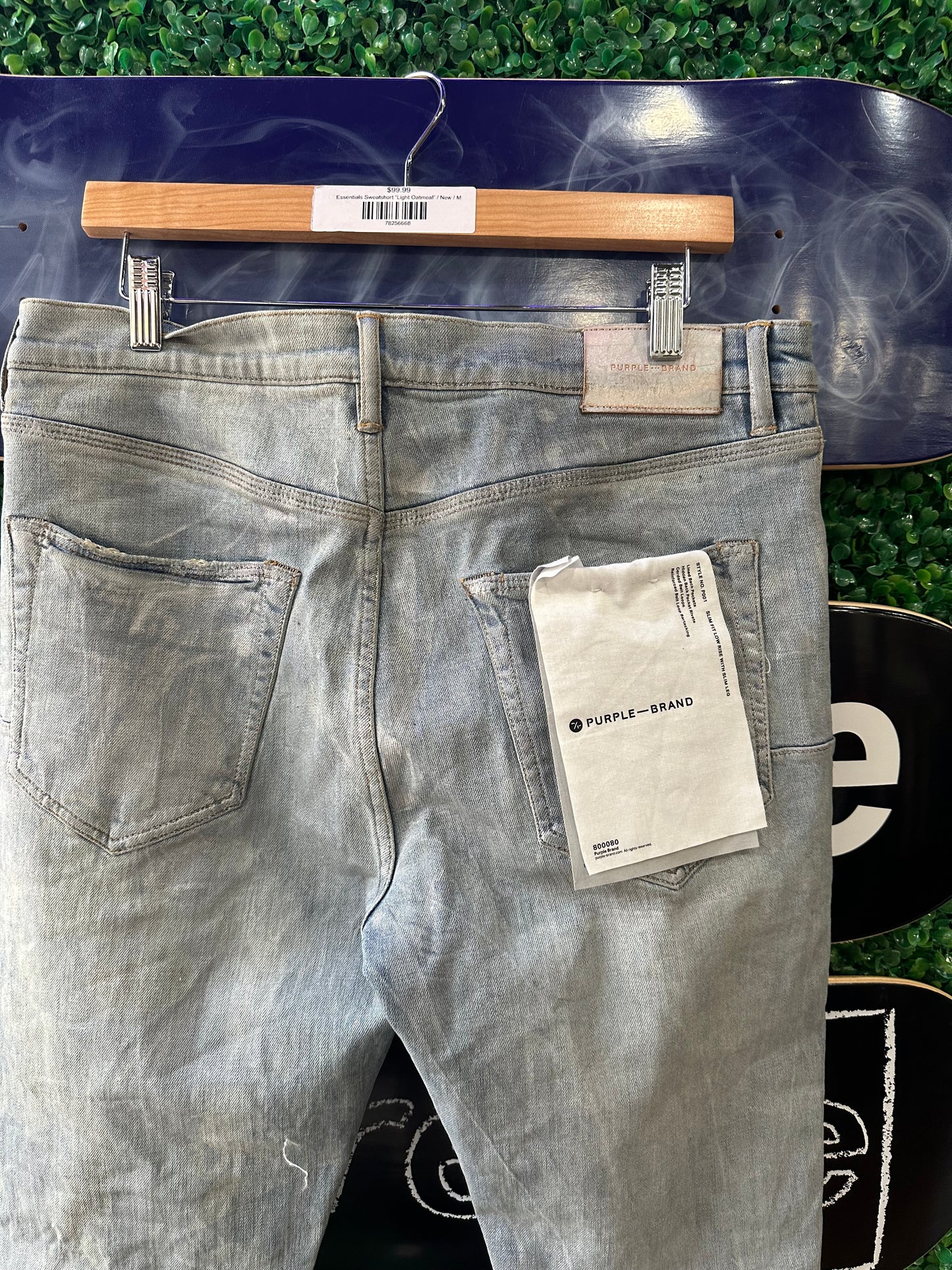 Purple Brand Jeans Washed Blue (34)