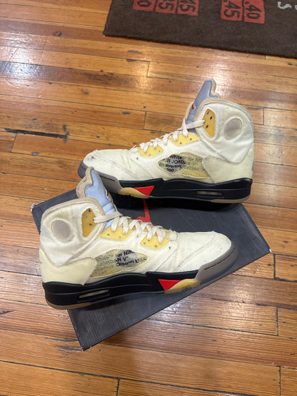 Jordan 5 Off White “Sail”