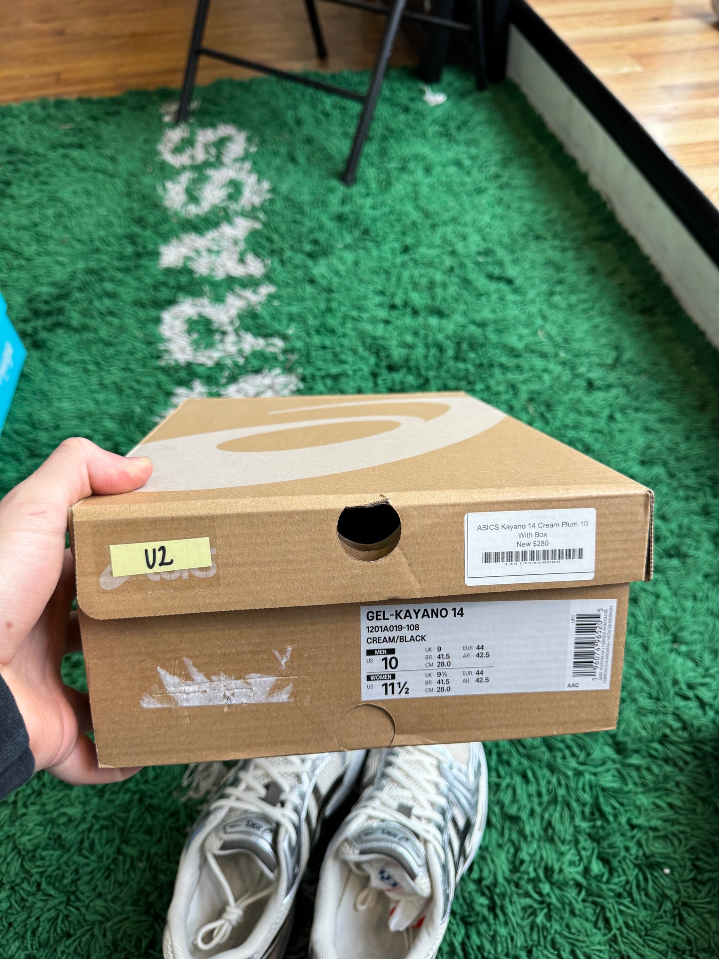 ASICS Gel-Kayano 14 “Cream Black Metallic Plum”