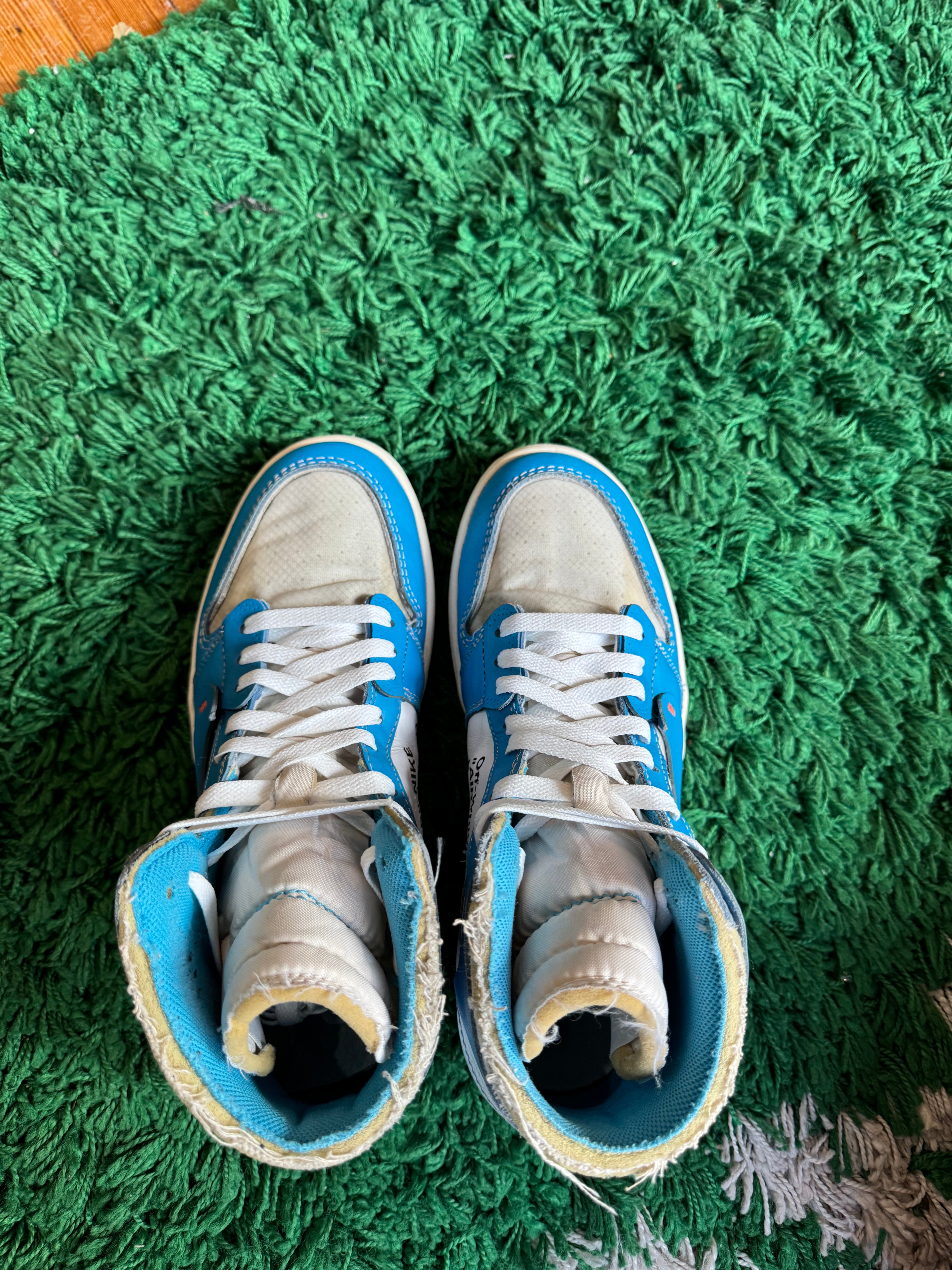 Jordan 1 High x Off White “UNC”