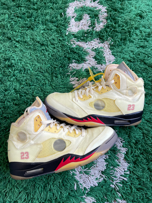 Off-White Jordan 5 “Sail”
