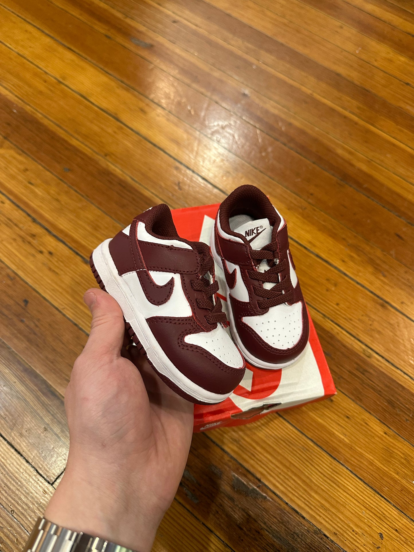 Nike Dunk Low Toddler “Redwood”