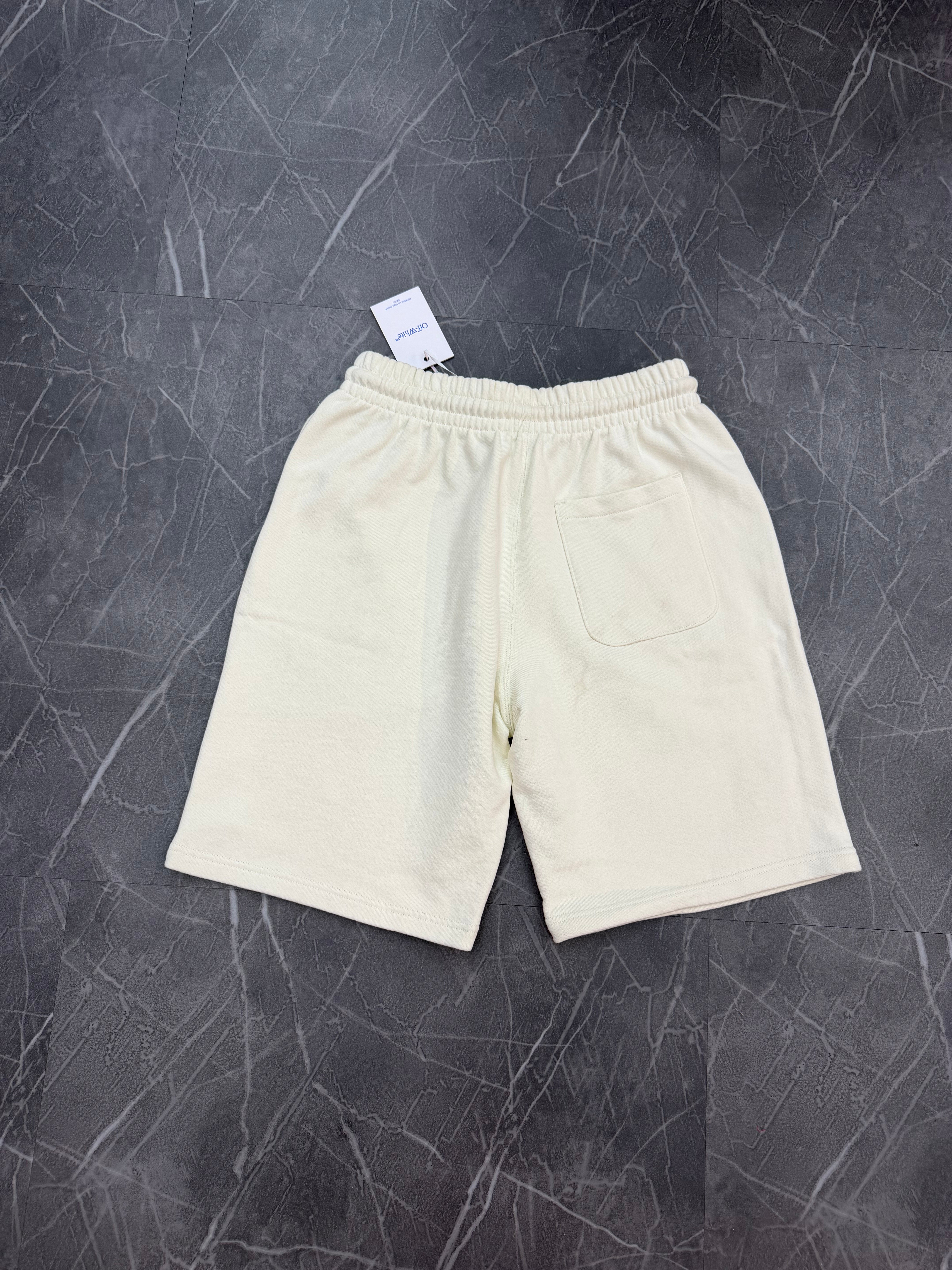 Off-White Sweat Shorts “Cream”