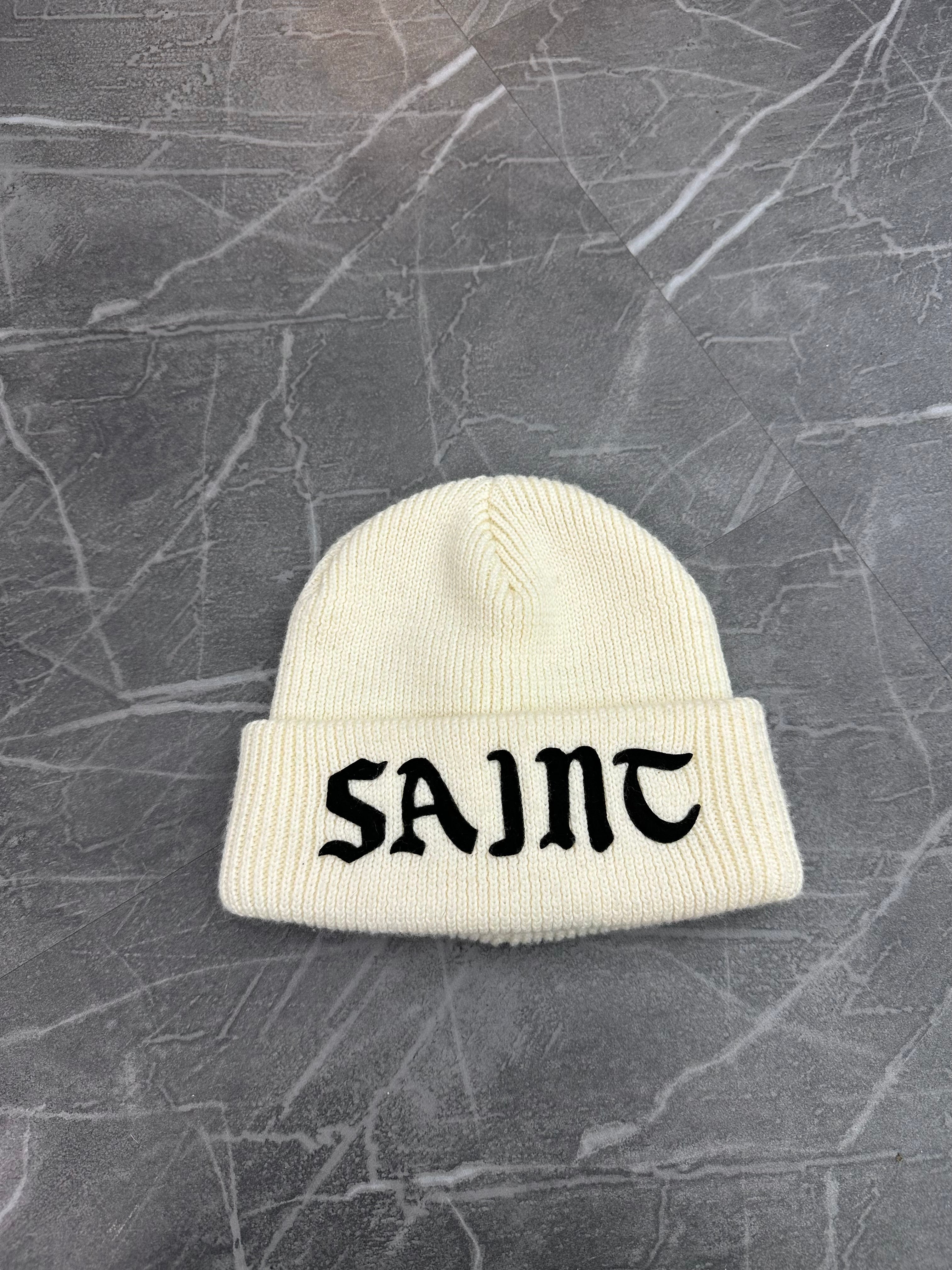 Saint Michael Cream Knitted Beanie 26SS