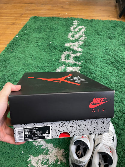 Jordan 4 “White Cement” (2025)