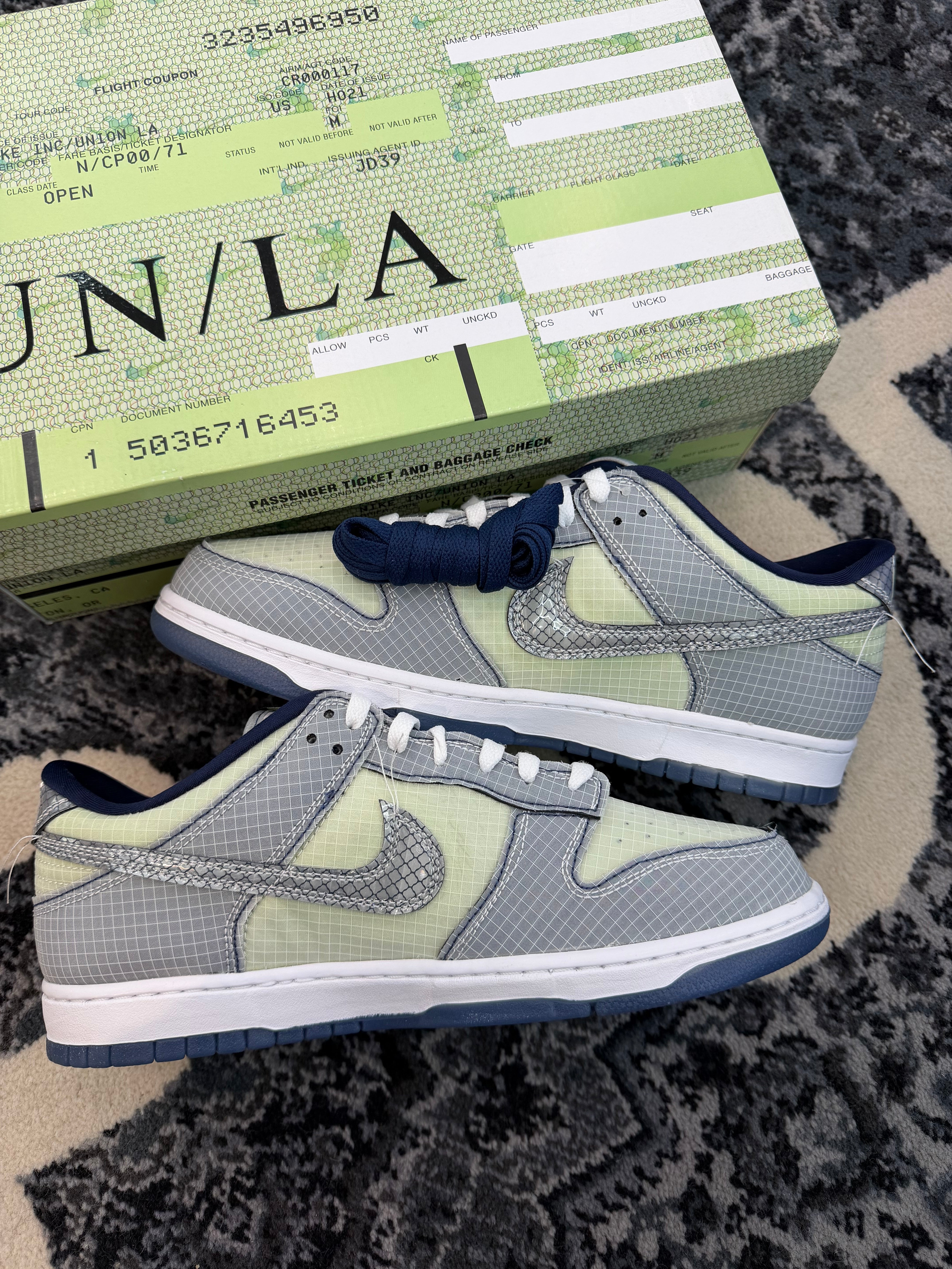 Nike Dunk Low x Union “Pistachio”