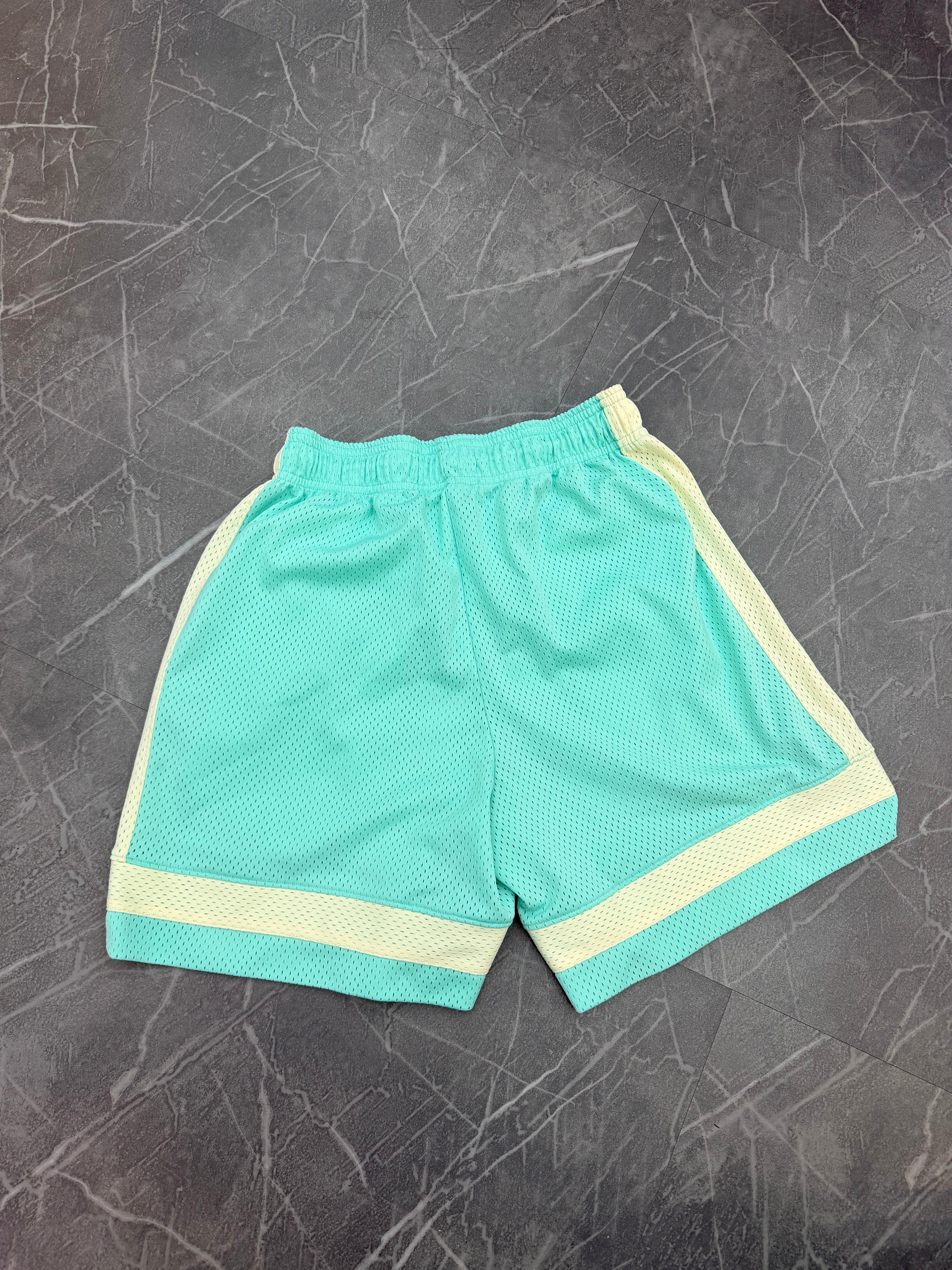 Eric Emanuel Shorts “Turquoise Cream”