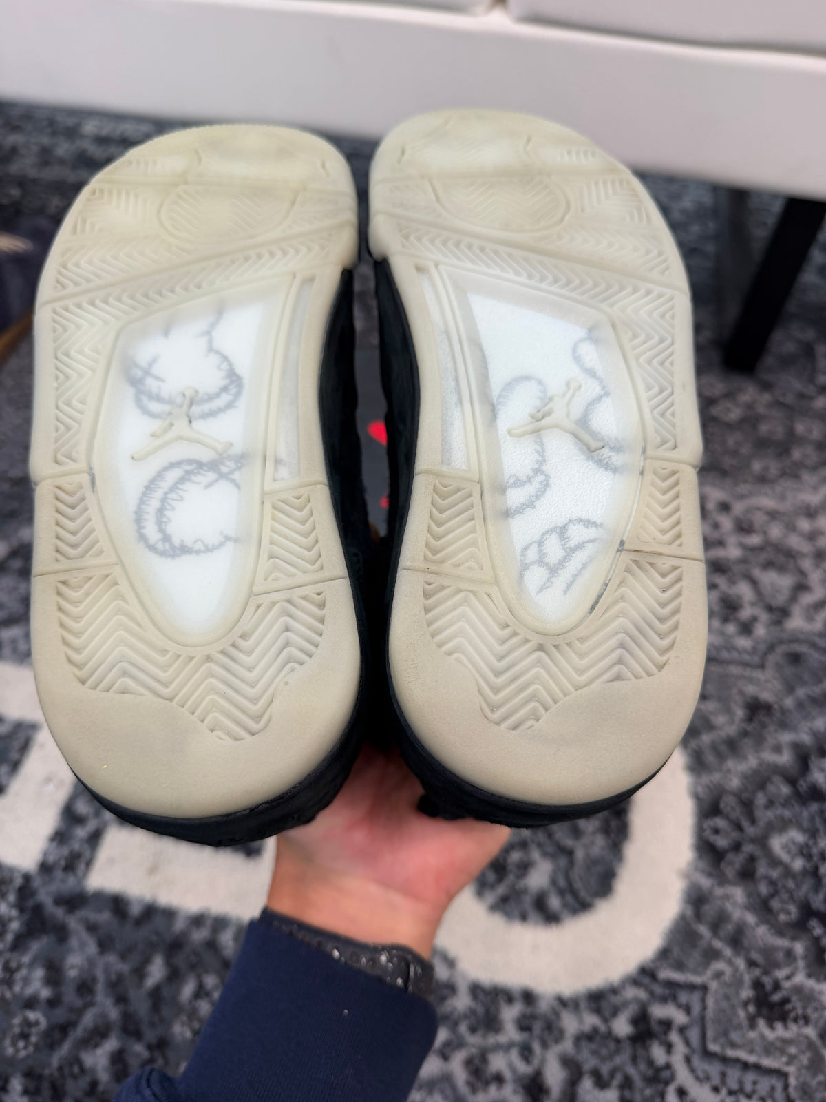 Jordan 4 x Kaws “Black”