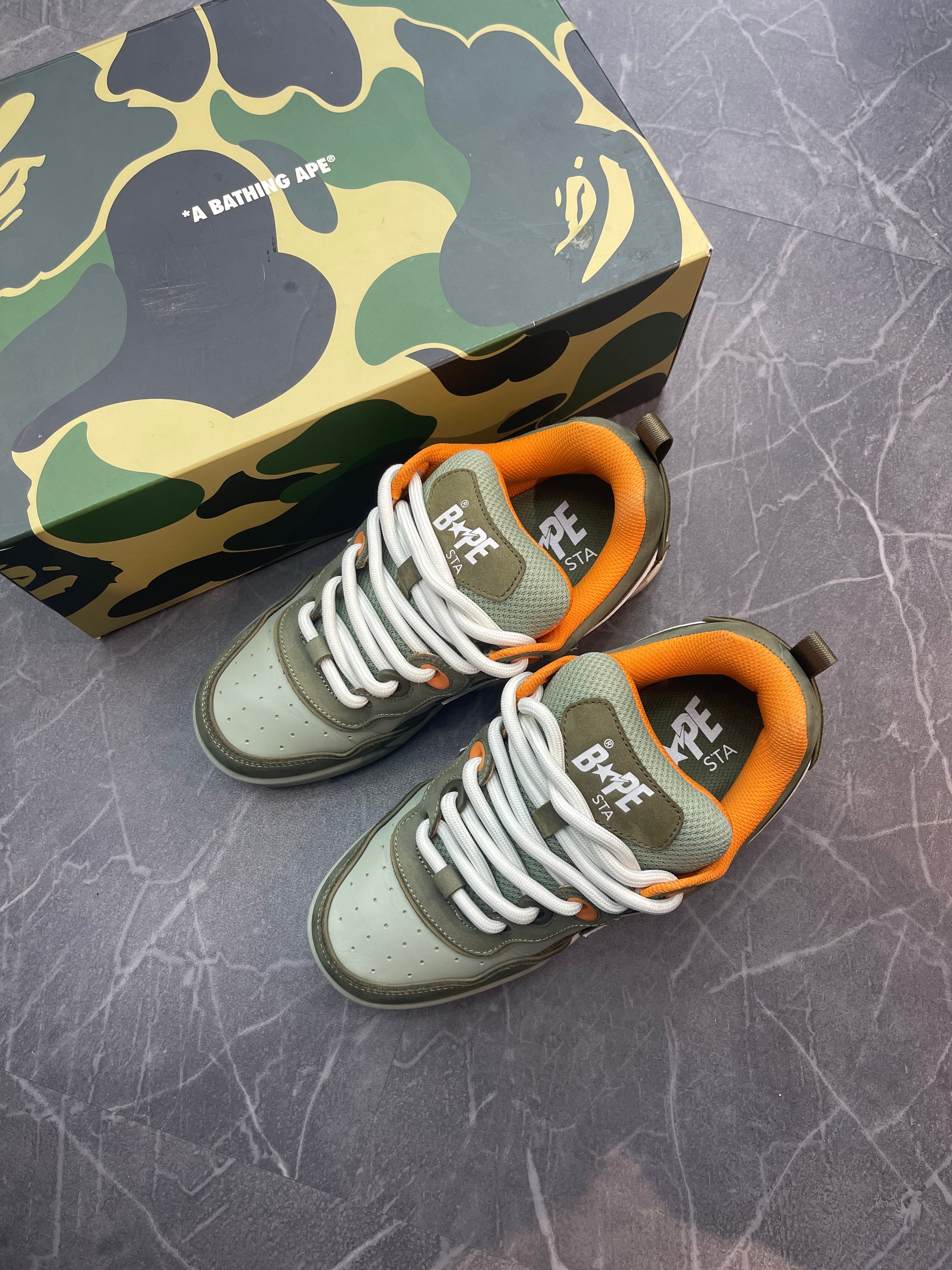Bape Flip Sta “Olive Drab”