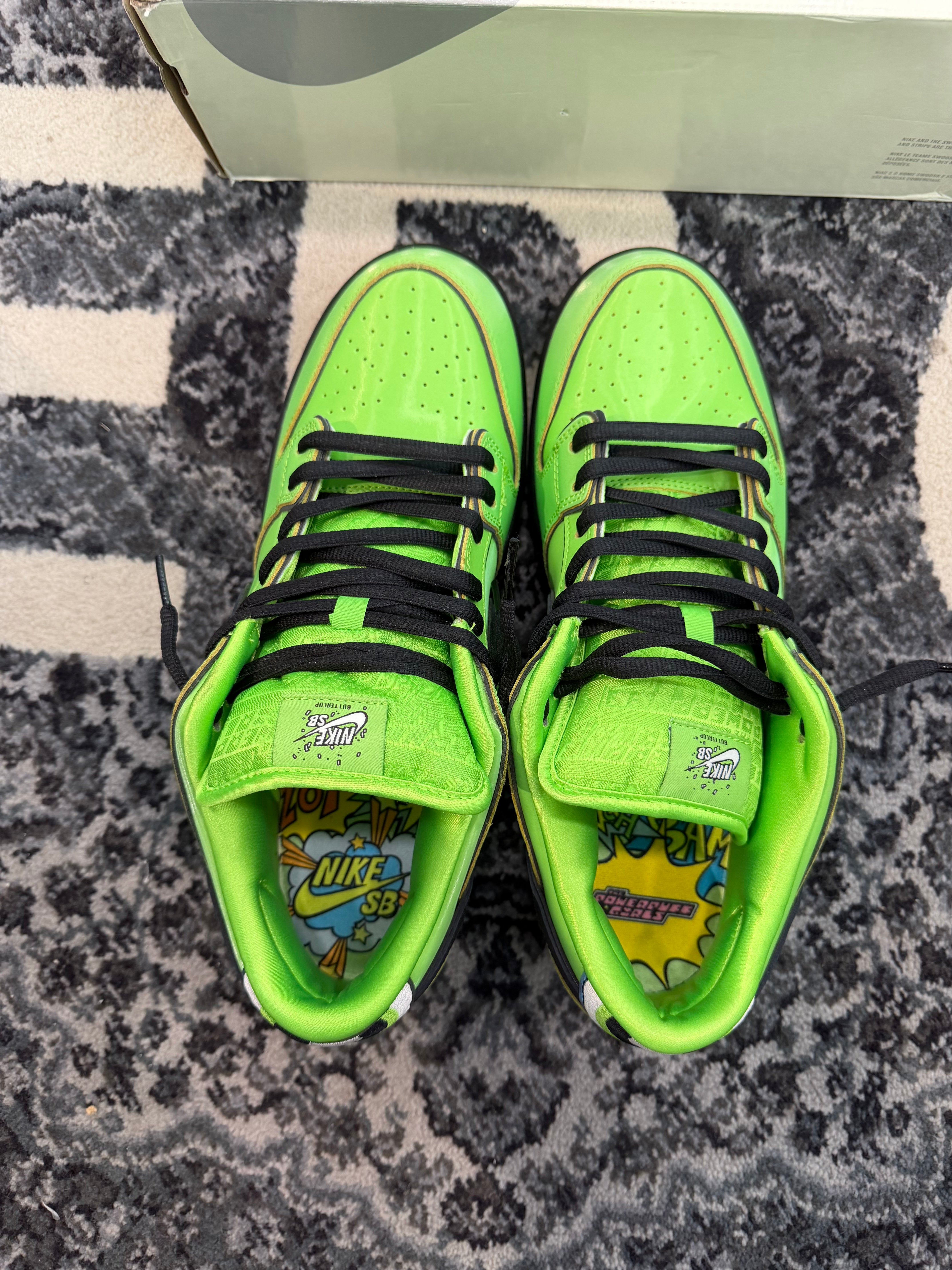 Nike Dunk Low Powerpuff “Buttercup”