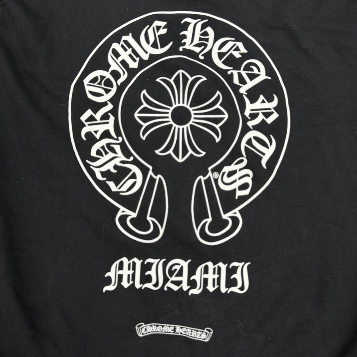 Chrome Hearts Miami Exclusive Zip Up Hoodie Black - Image 3