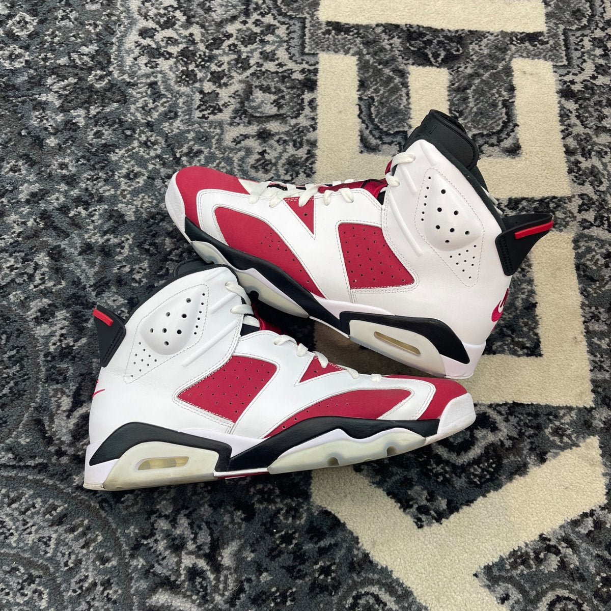 Jordan 6 Retro Carmine (2021) (Size 13) (Lightly Worn)