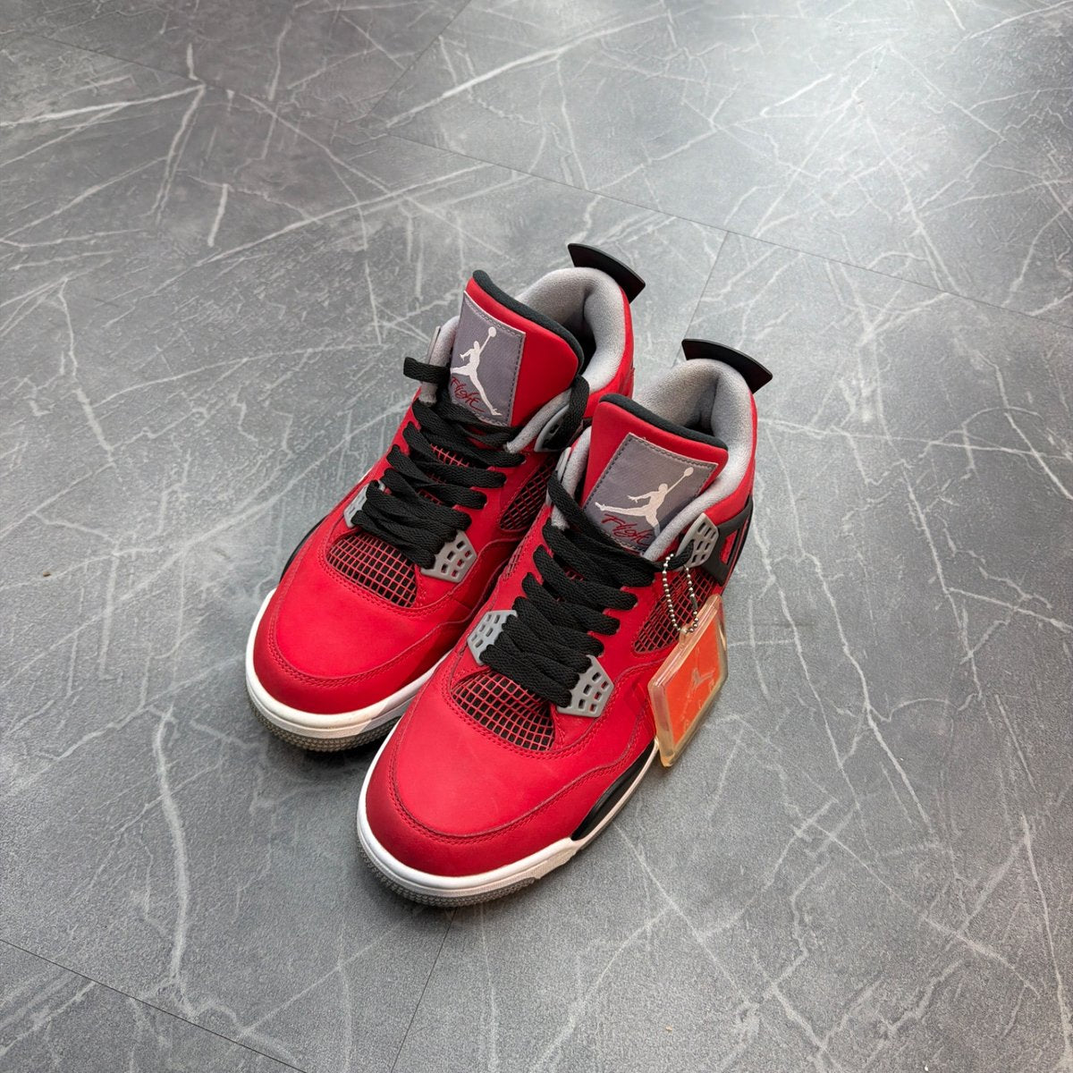 Jordan 4 Retro Toro Bravo (Size 8) (Lightly Worn)