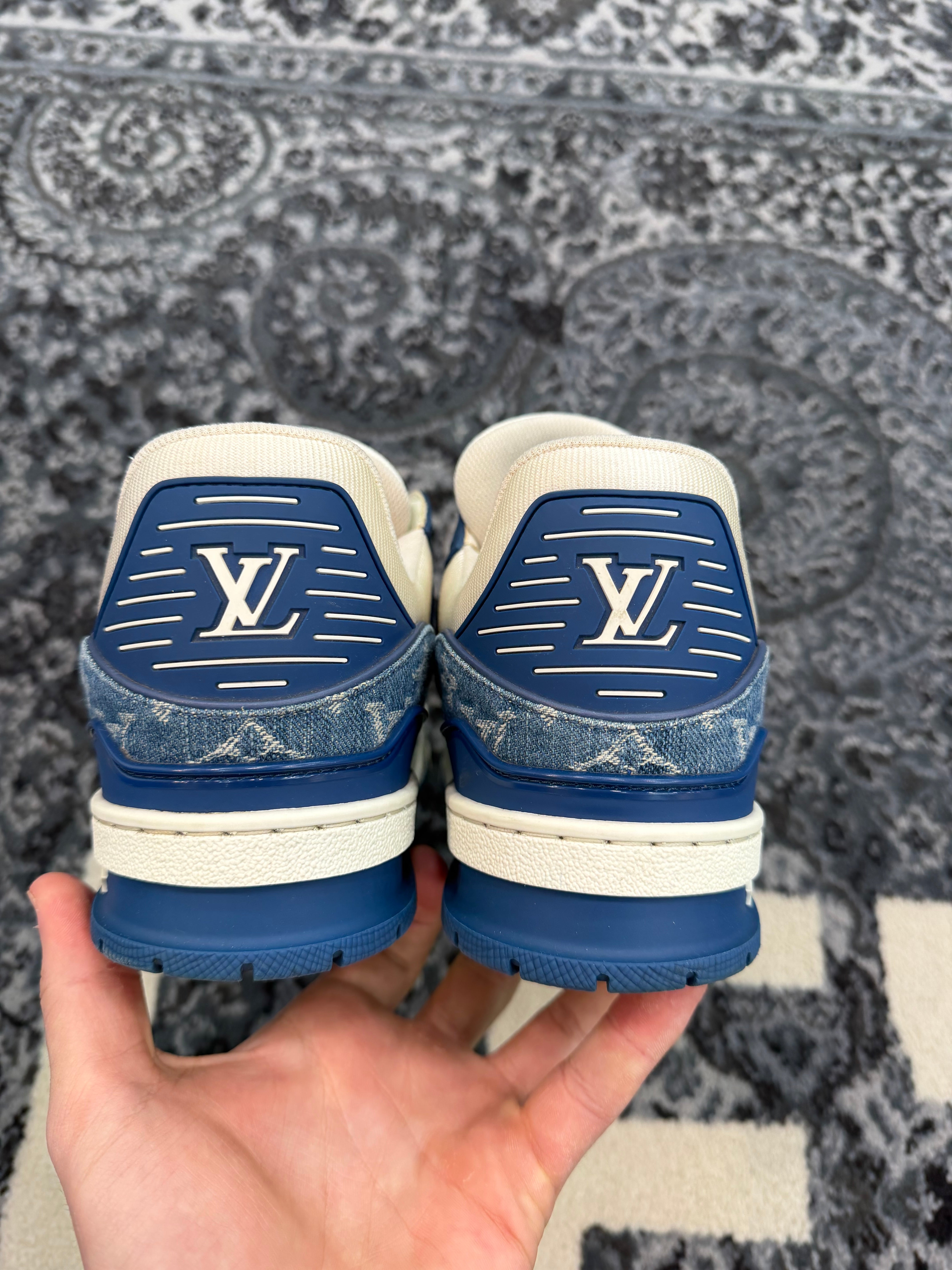 Louis Vuitton Trainer “Denim Blue”