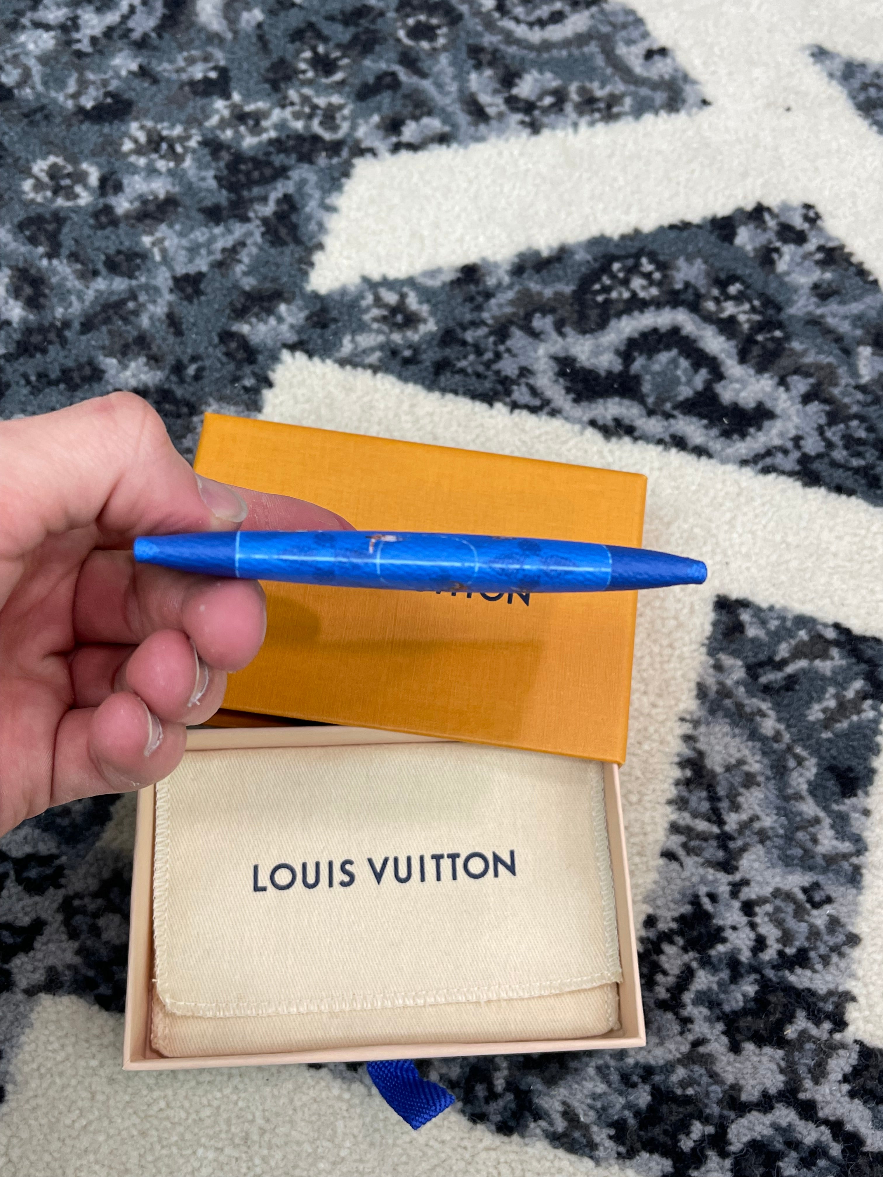 Louis Vuitton Basketball Double Card Case “Blue”