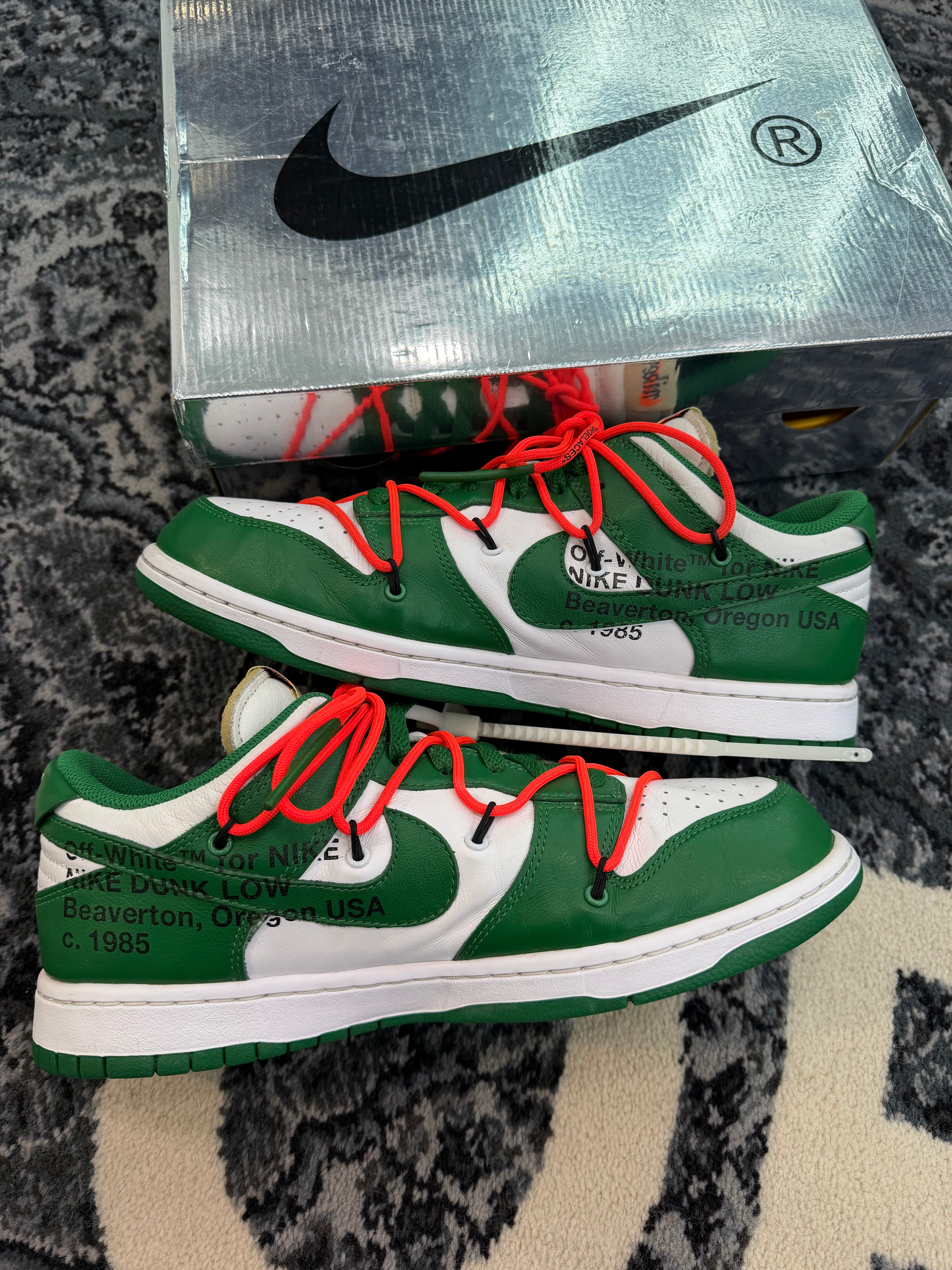 Nike Dunk Low x Off White “Pine Green”
