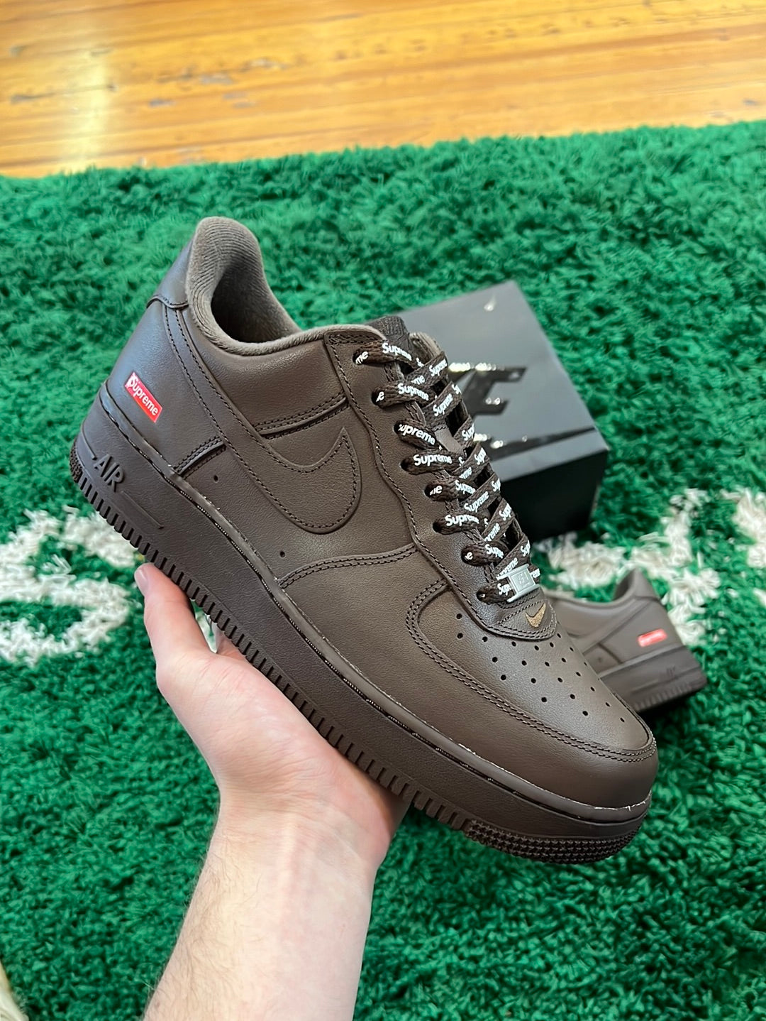 Nike Air Force 1 Low x Supreme “Baroque Brown”
