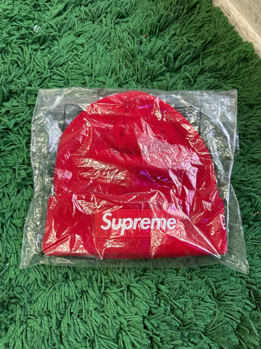 Supreme Beanie Box Logo “All Red”