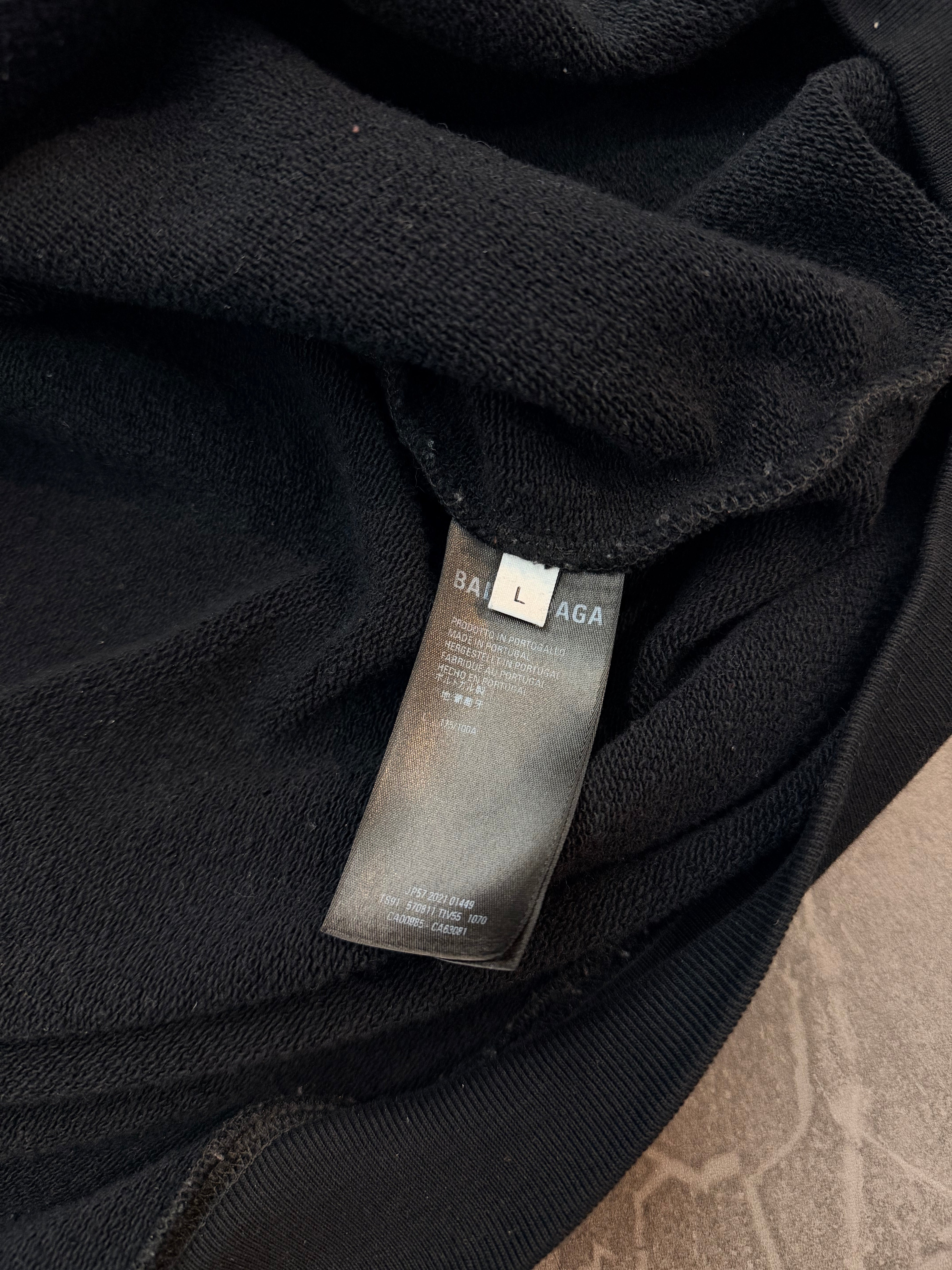 Balenciaga Black Hoodie