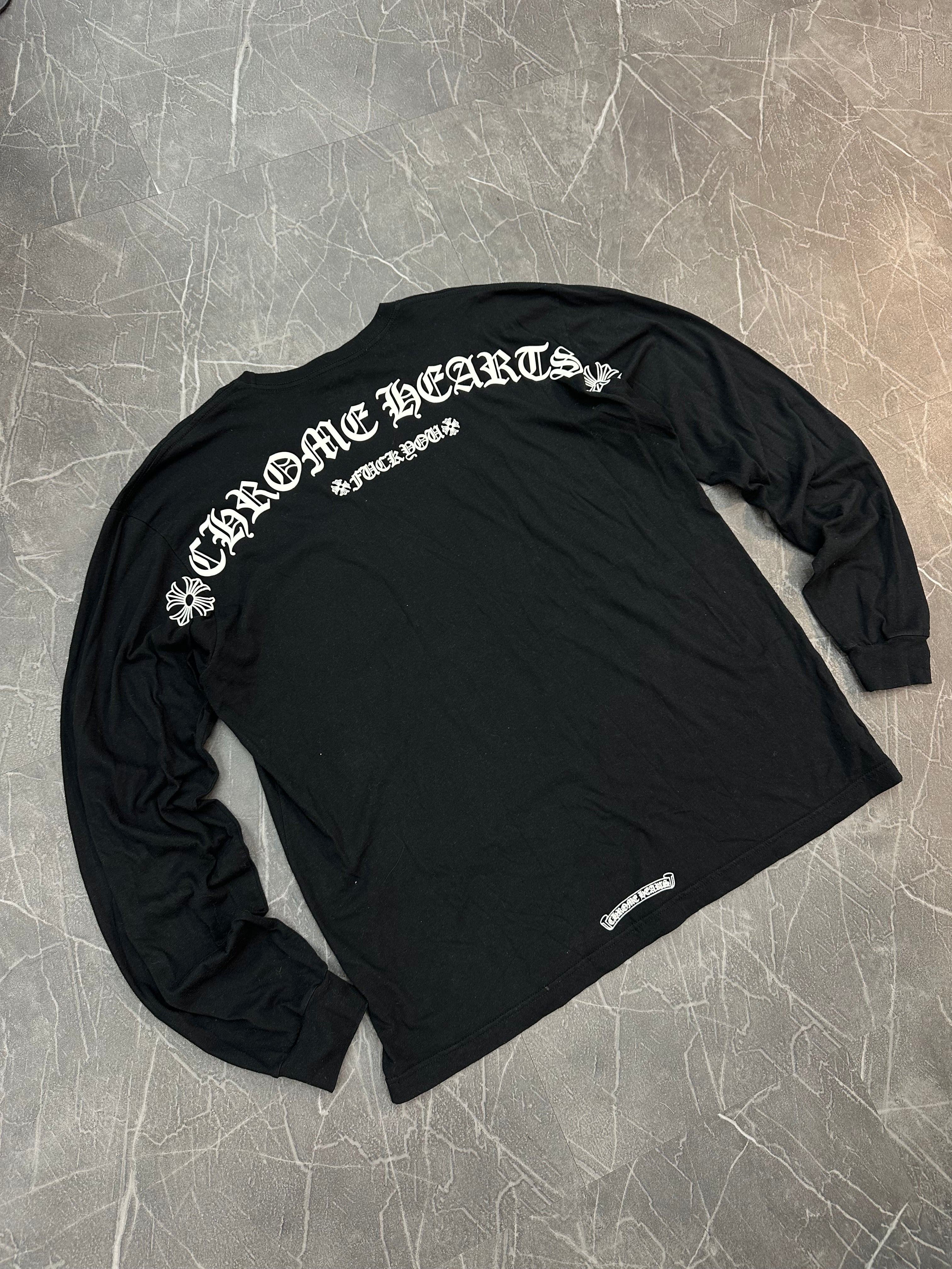 Chrome Hearts F*ck You Long Sleeve “Black”