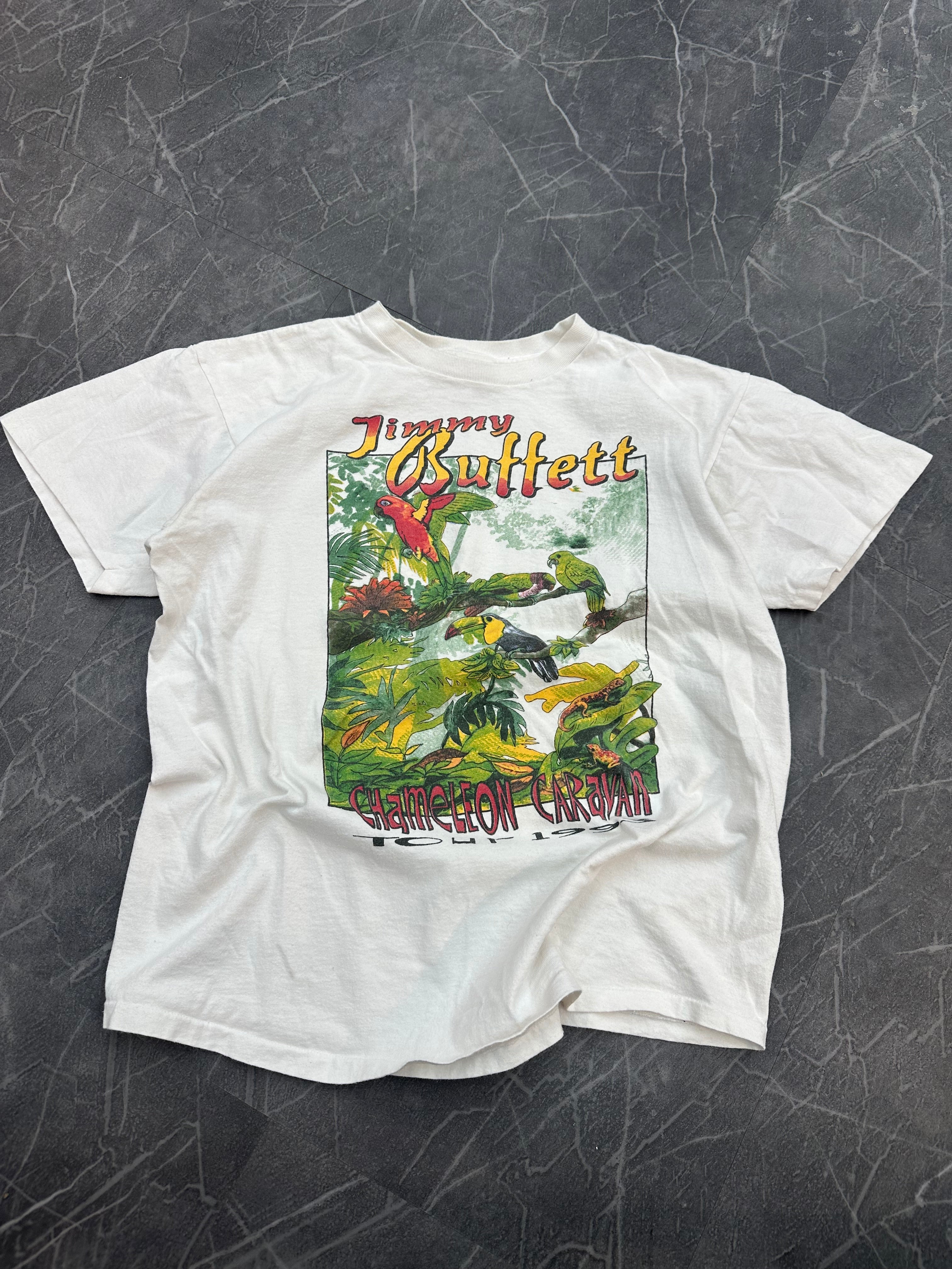 1993 Jimmy Buffet Chameleon Tour Tee (M)