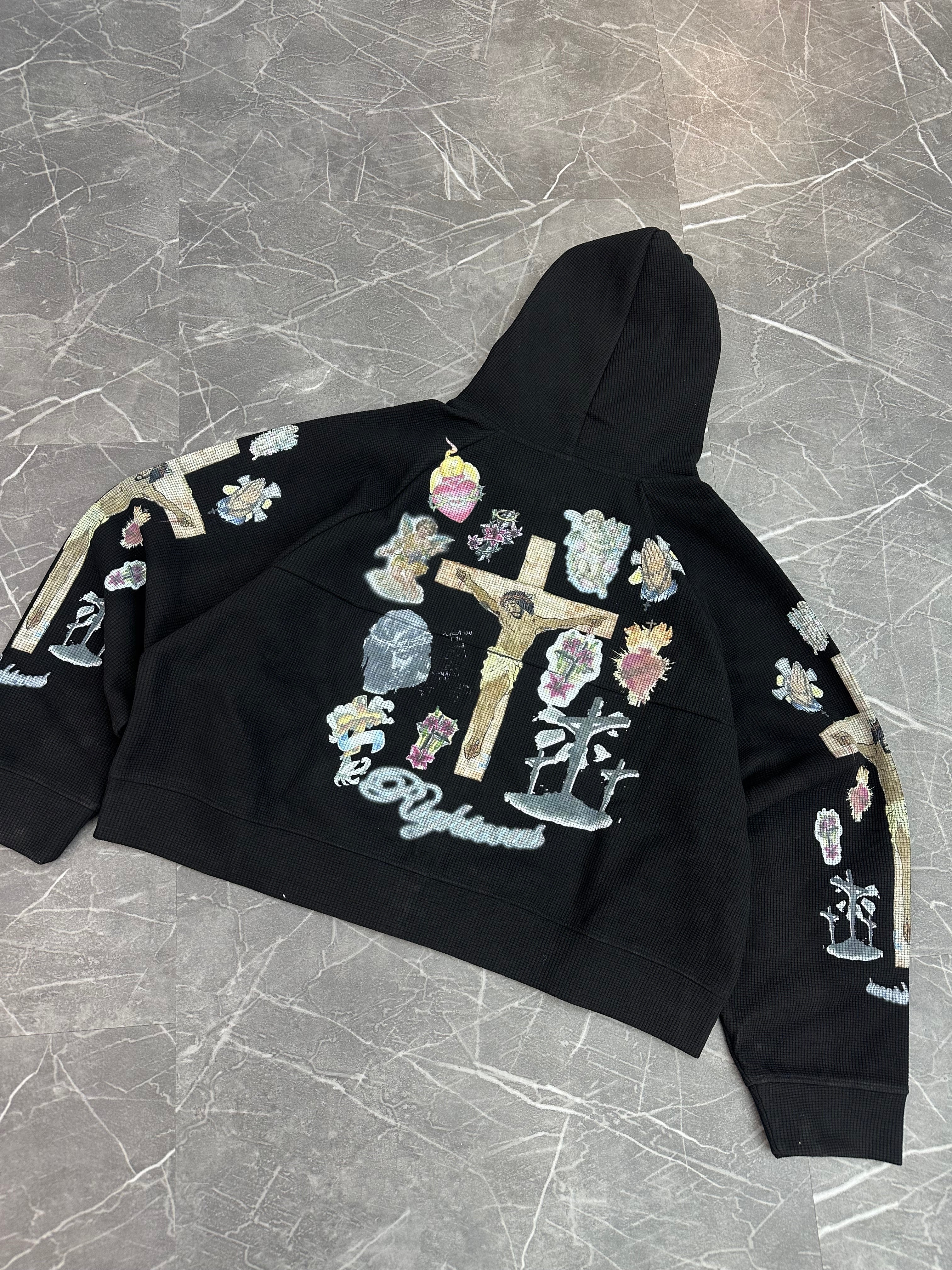Righteous Thermal Zip Up “Black”
