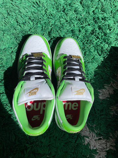 Nike Dunk Low SB x Supreme “Mean Green”