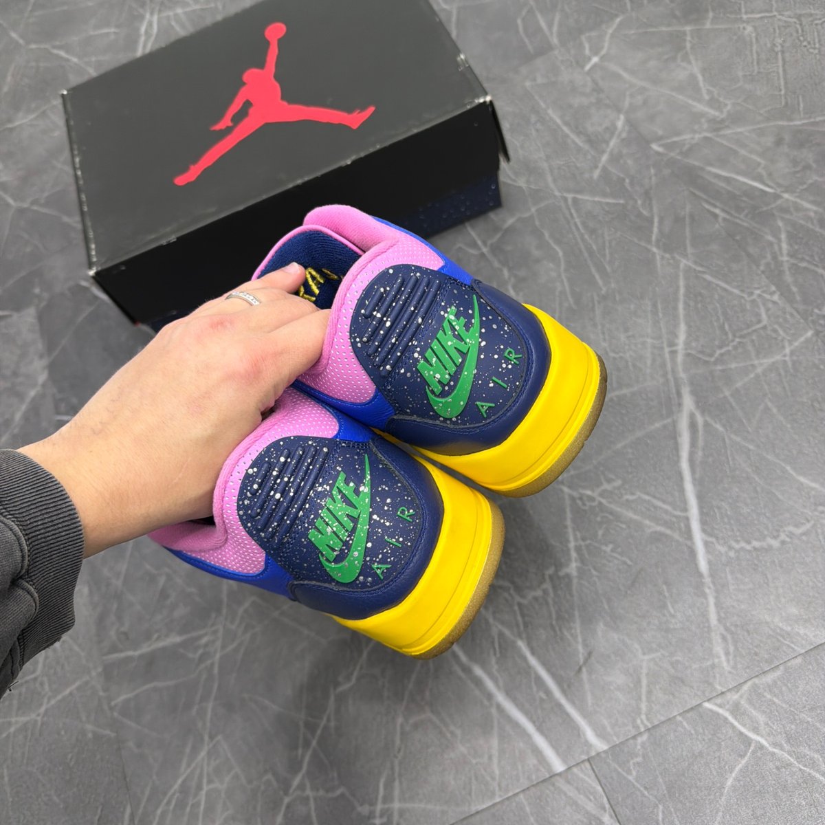 Jordan 3 Retro Brazil (Size 10) (Lightly Worn)