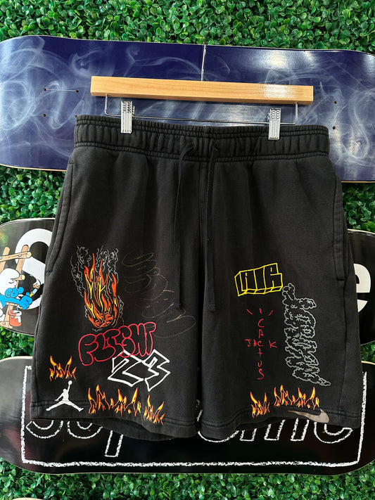 Travis Scott MJ Fleece Shorts