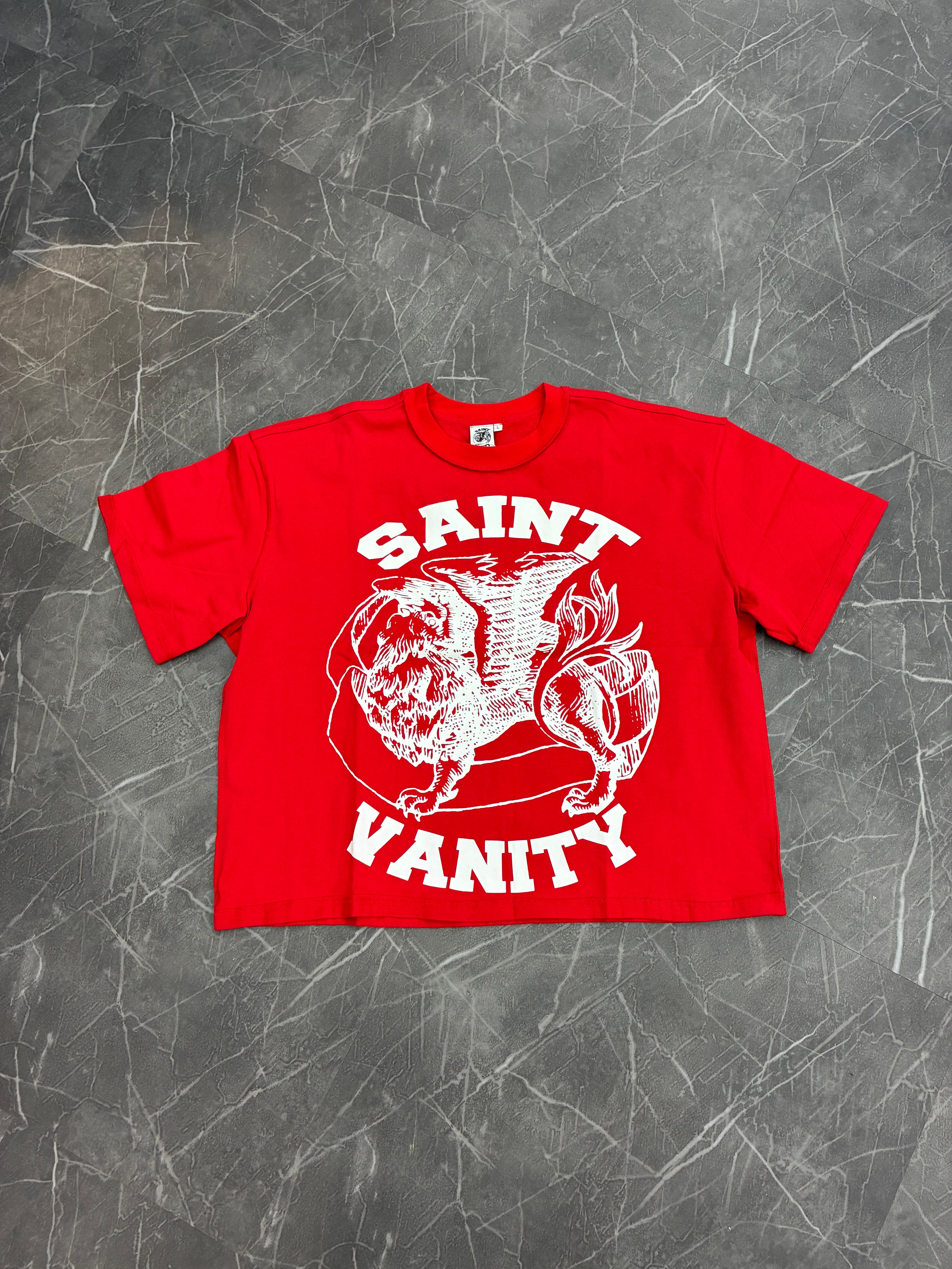 Saint Vanity Griffey Tee “Red/White”