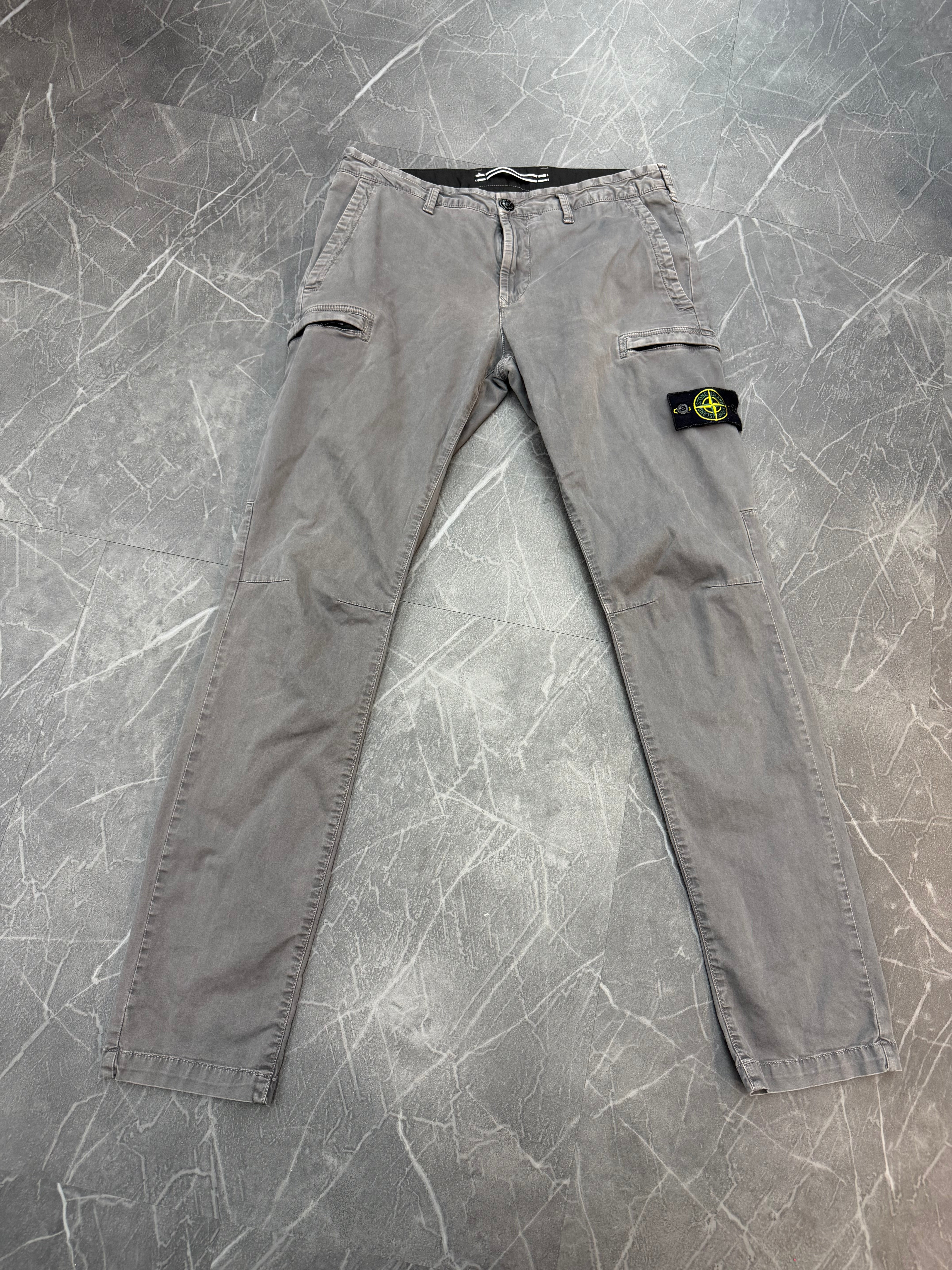 Stone Island Cargo Pants “Grey” (32)