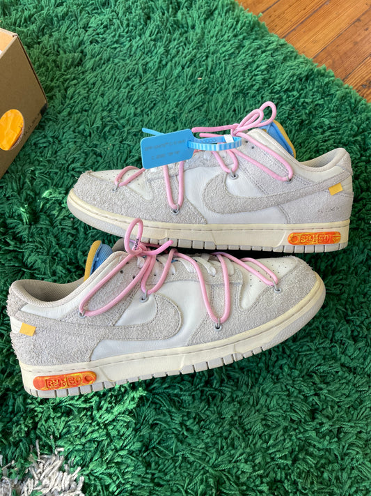 Nike Dunk Low x Off White “Lot 34 of 50”