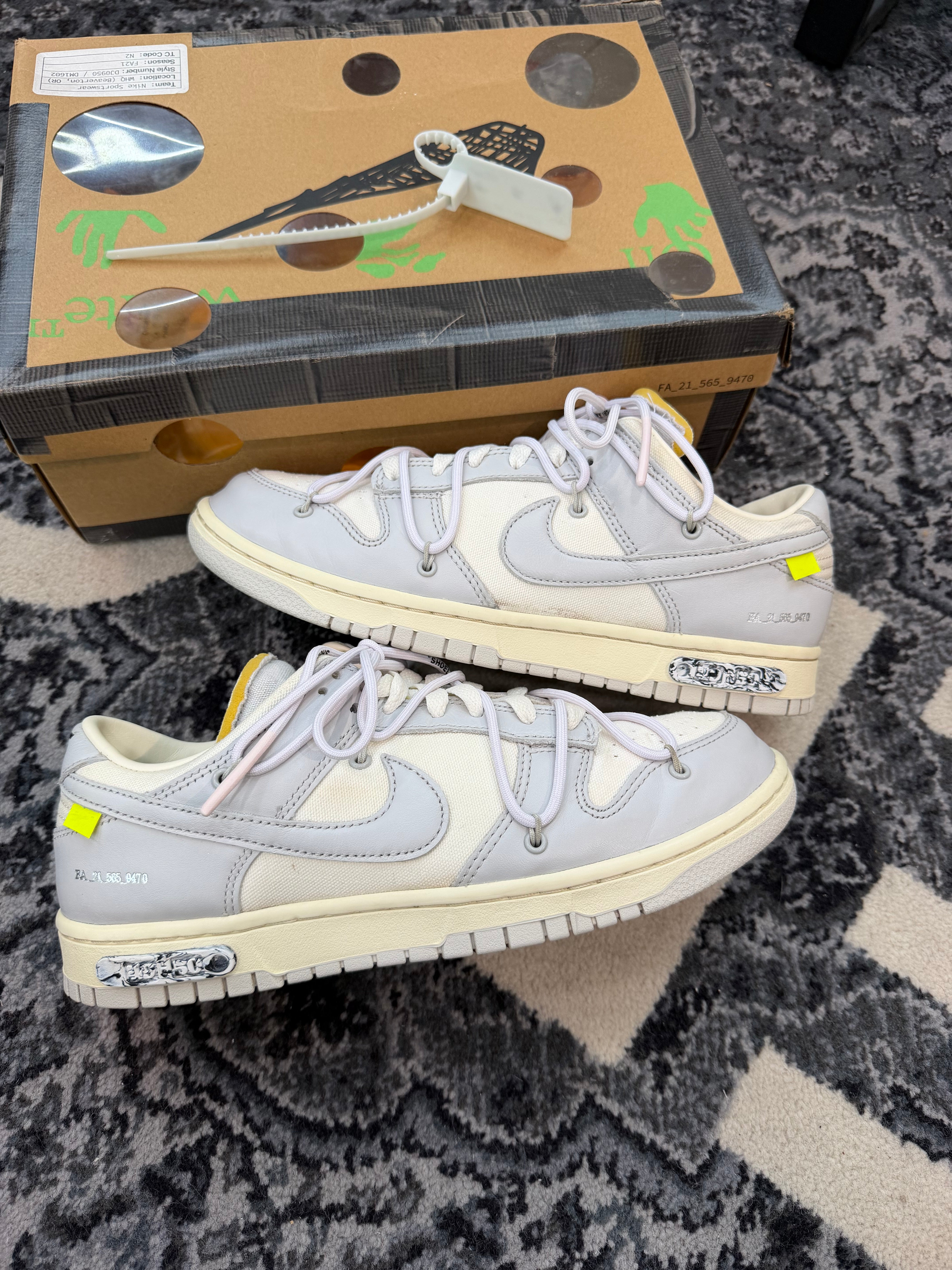 Nike Dunk Low x Off White “Lot 49 of 50”