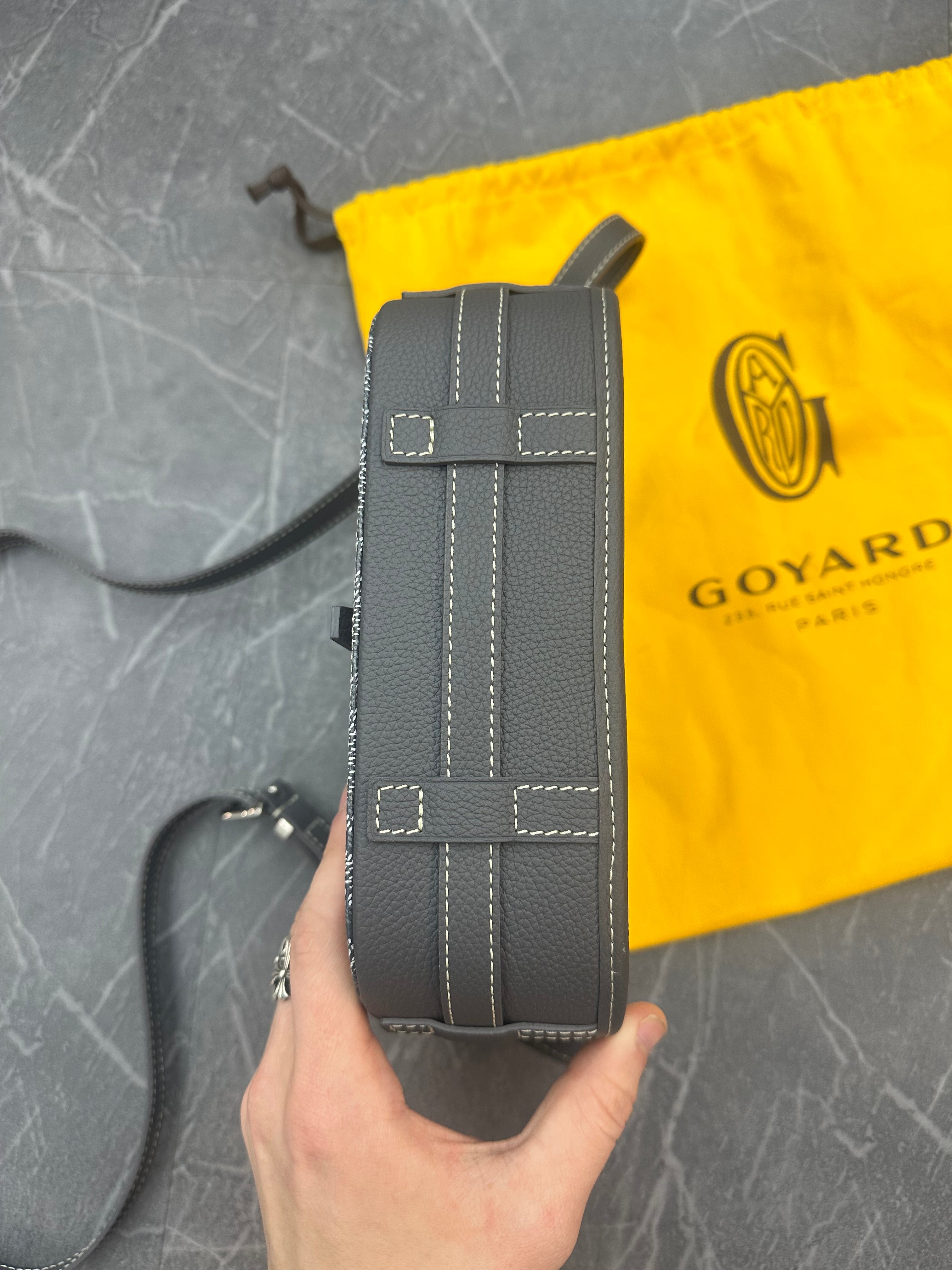 Goyard Belvedere PM Grey